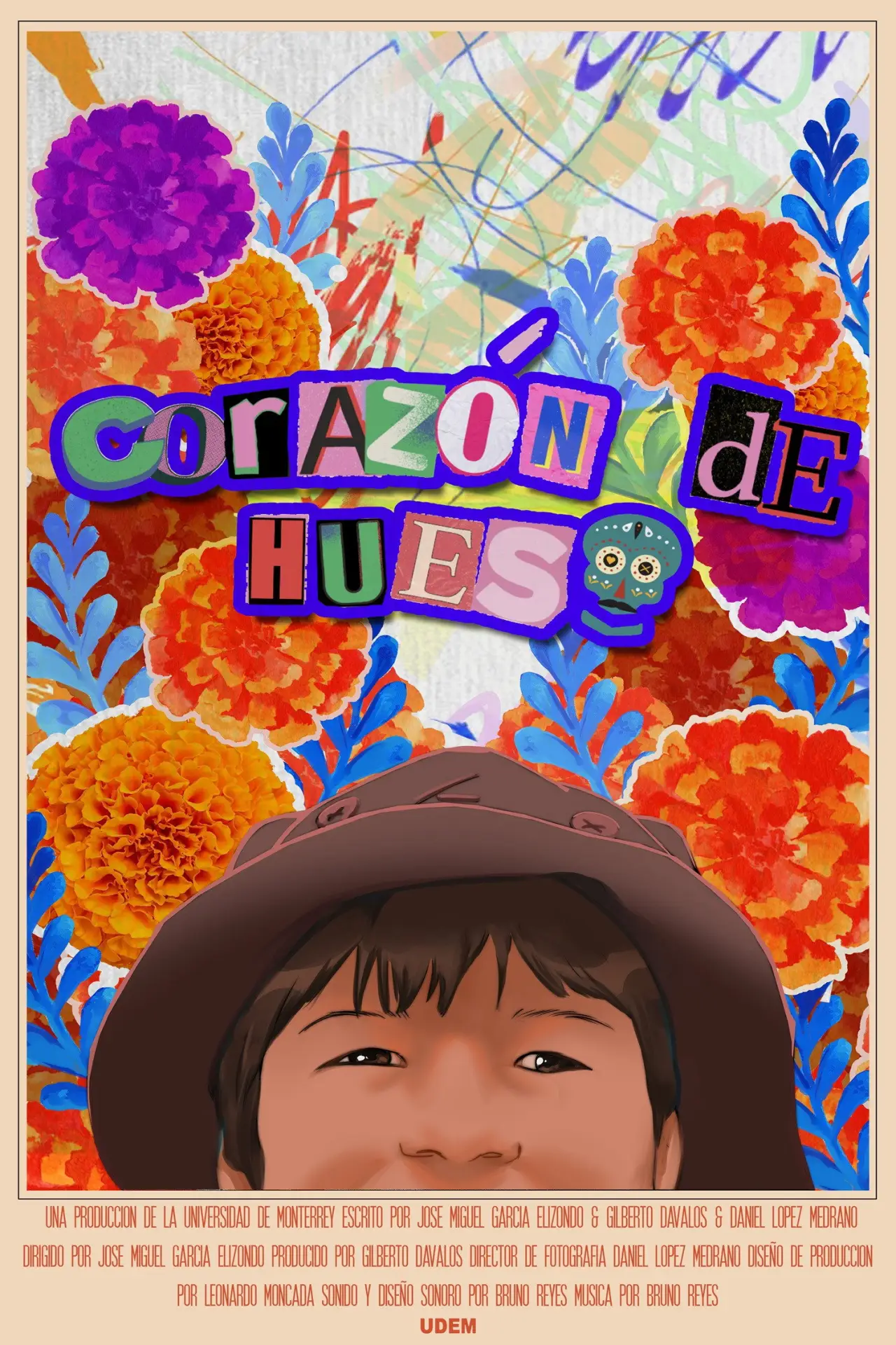 Plakat filmowy "Corazón de Hueso"