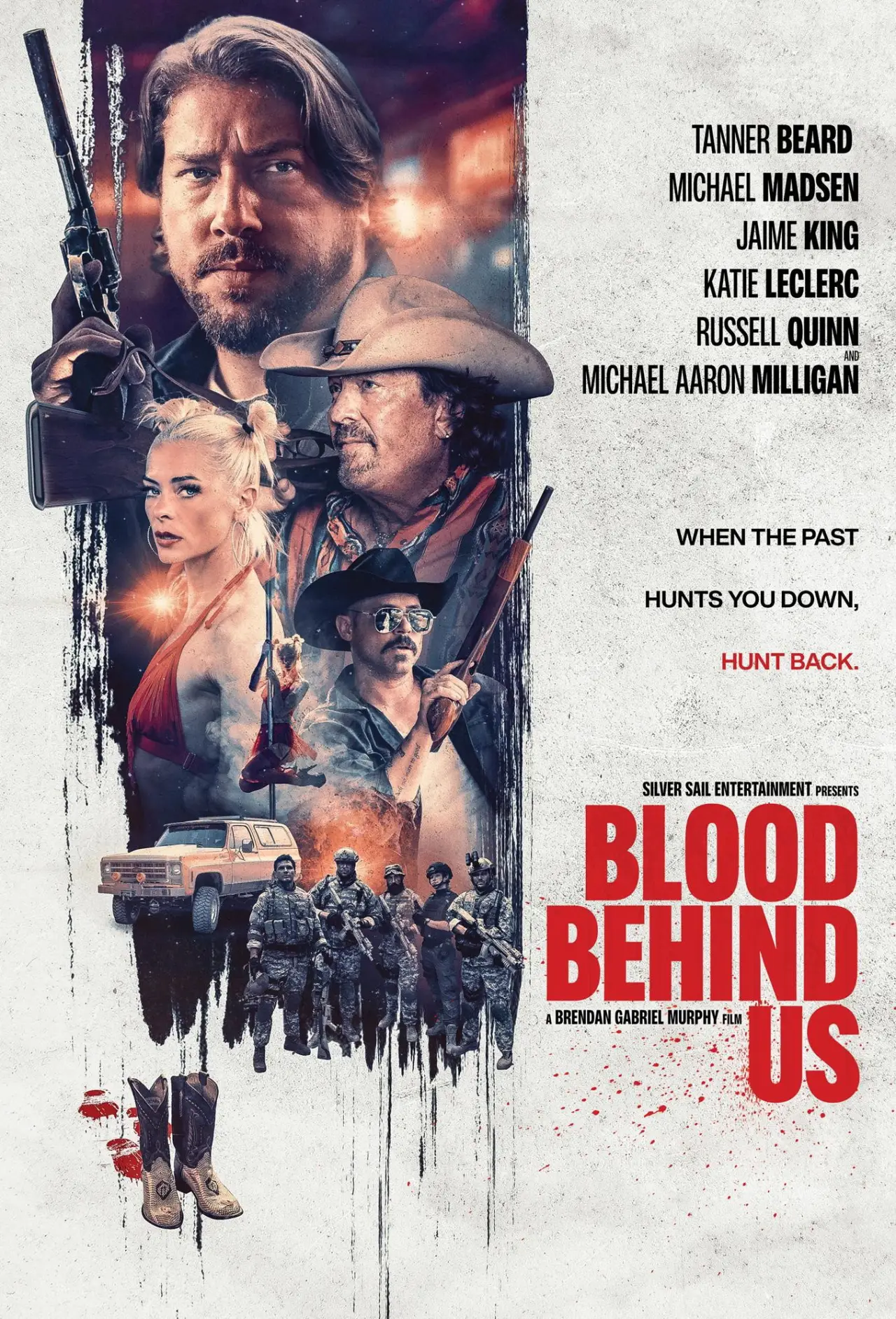 Plakat filmowy "Blood Behind Us"