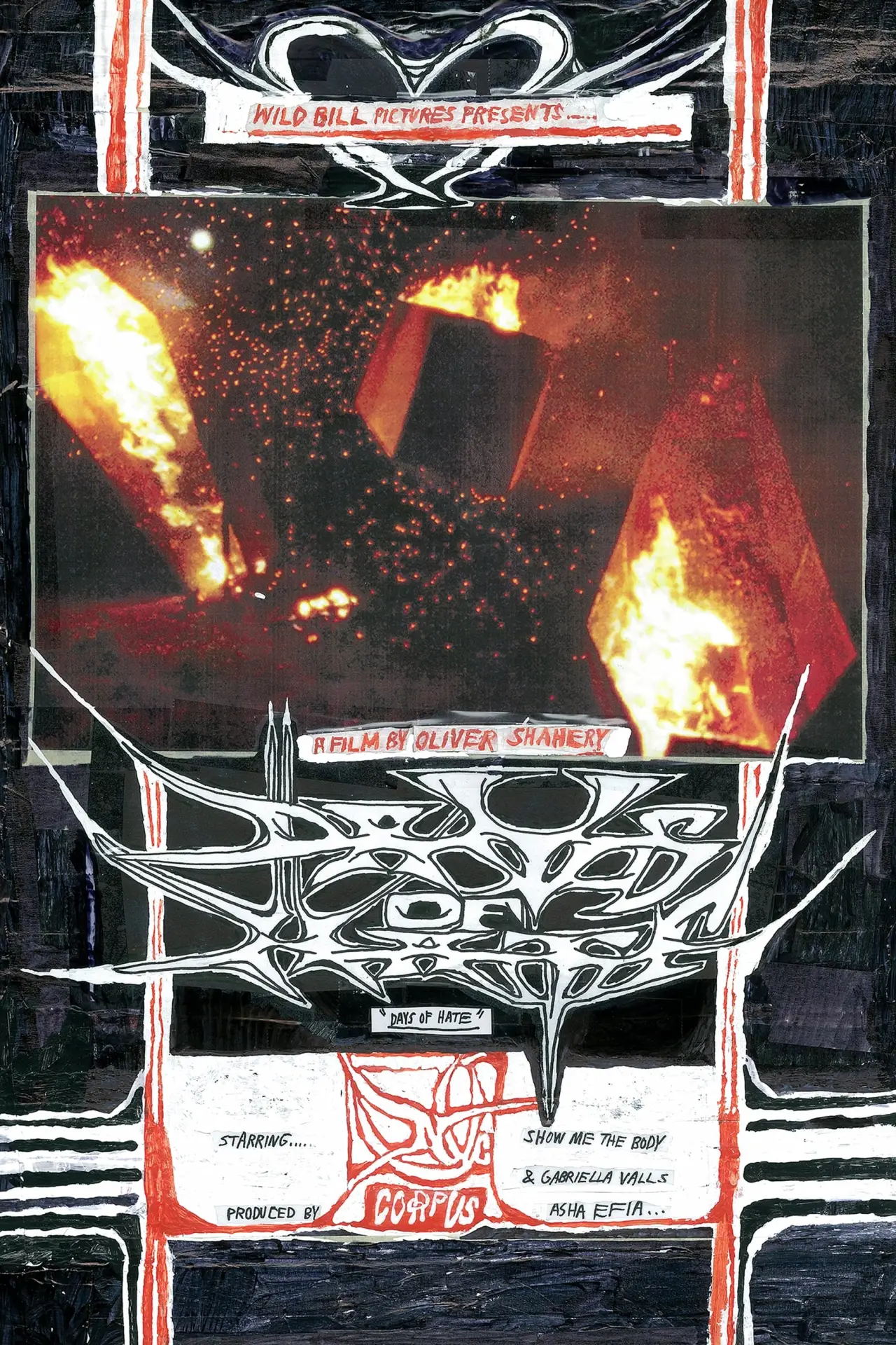 Plakat filmowy "Days of Hate"
