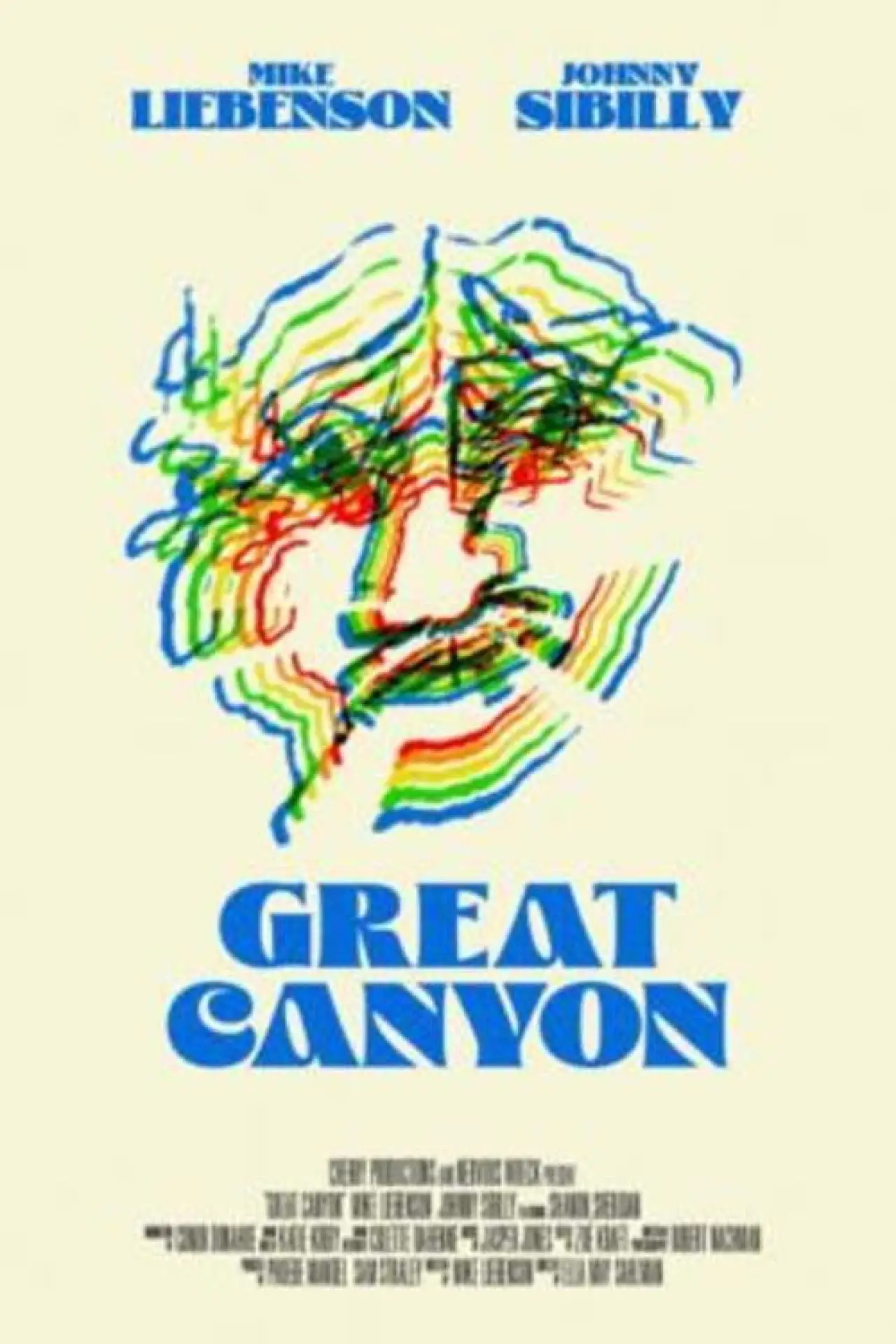 Plakat filmowy "Great Canyon"