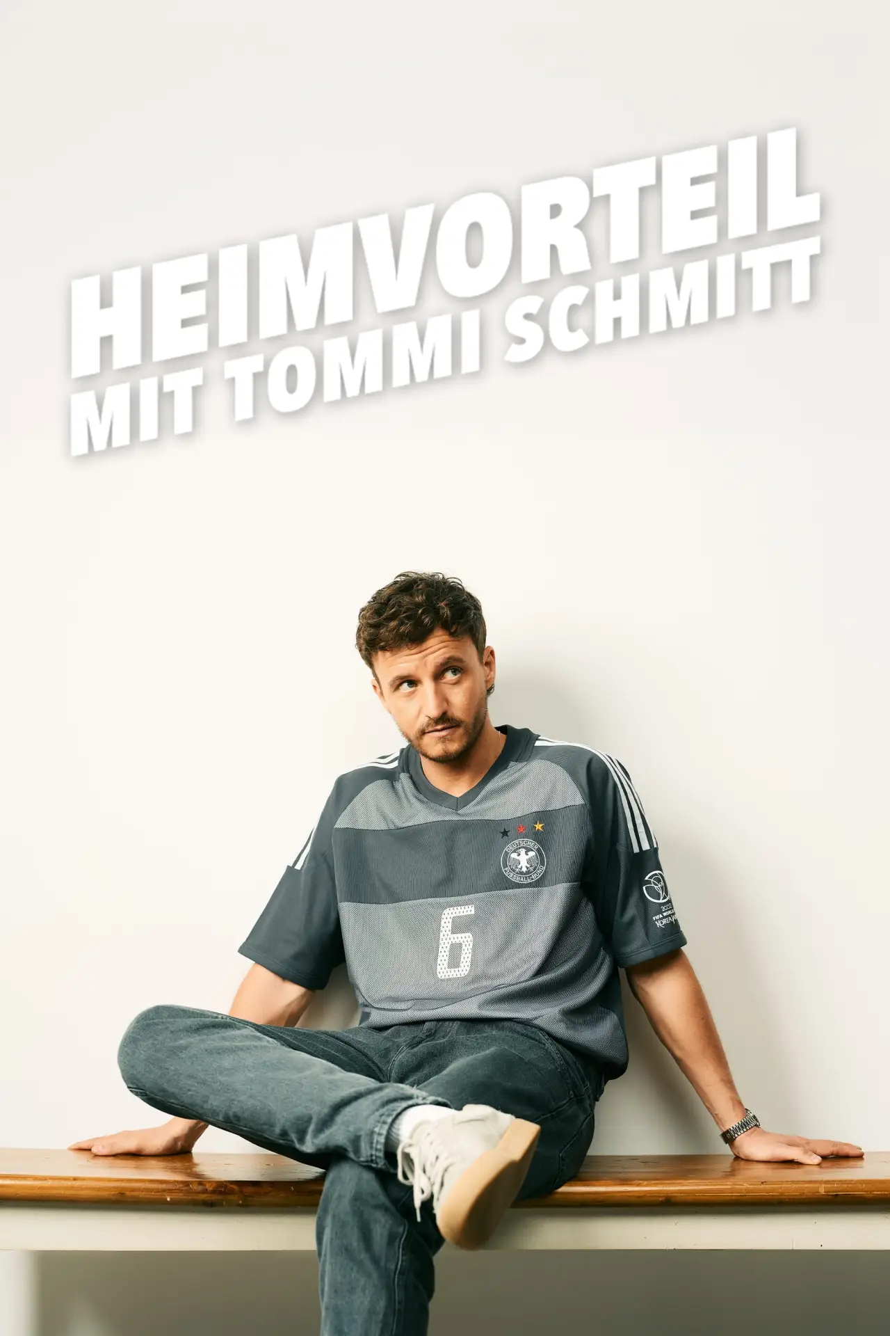 Plakat filmowy "Heimvorteil - mit Tommi Schmitt"