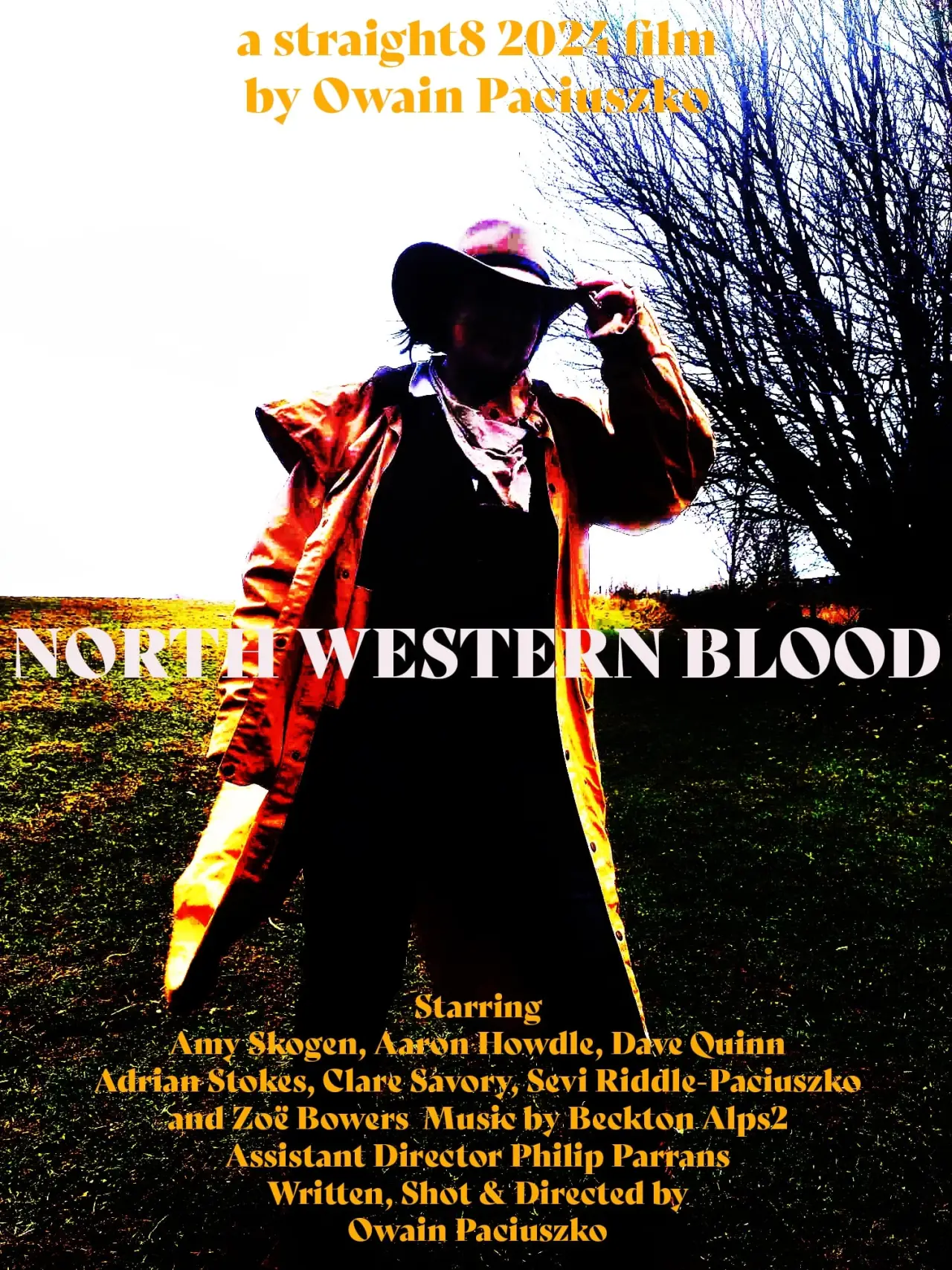 Plakat filmowy "North Western Blood"