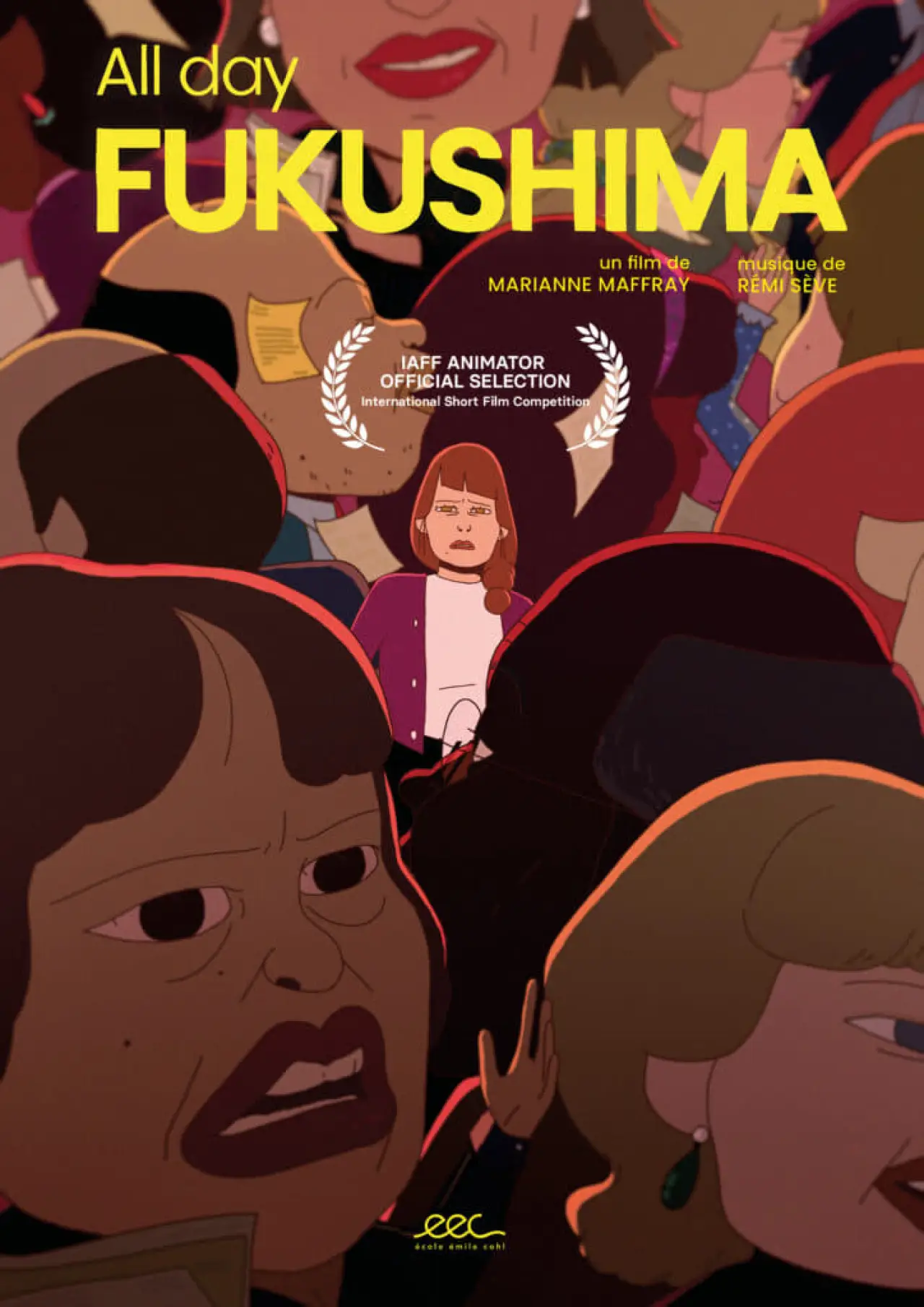Plakat filmowy "All Day Fukushima"