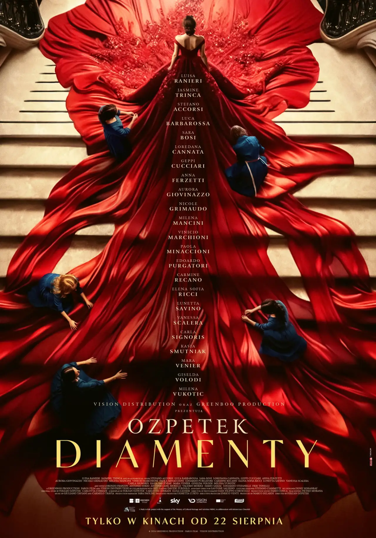 Plakat filmowy "Diamenty"