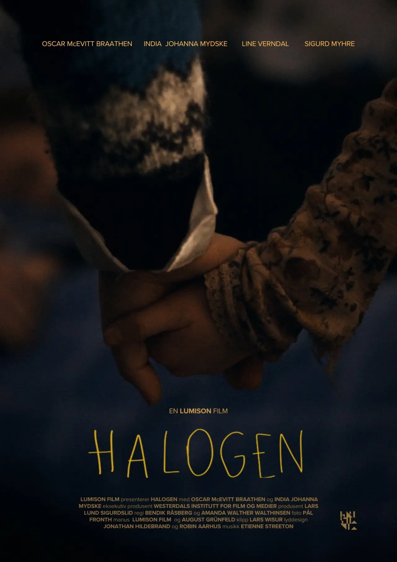 Plakat filmowy "Halogen"