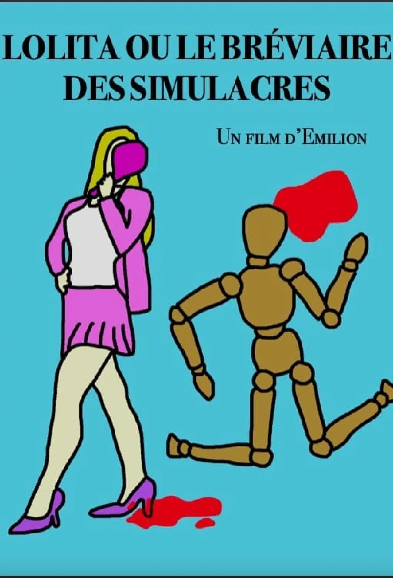 Plakat filmowy "Lolita ou le Bréviaire des Simulacres"
