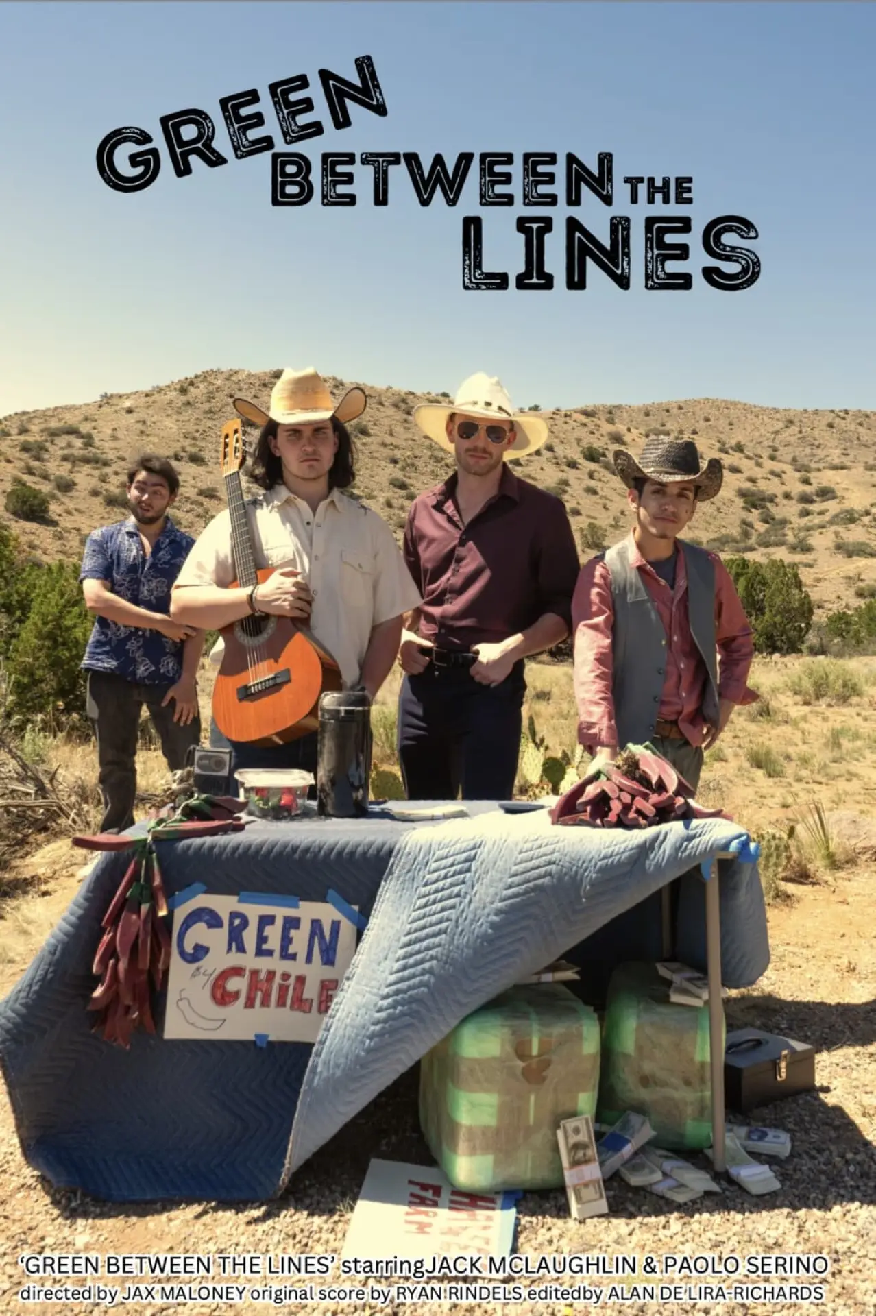 Plakat filmowy "Green Between The Lines"