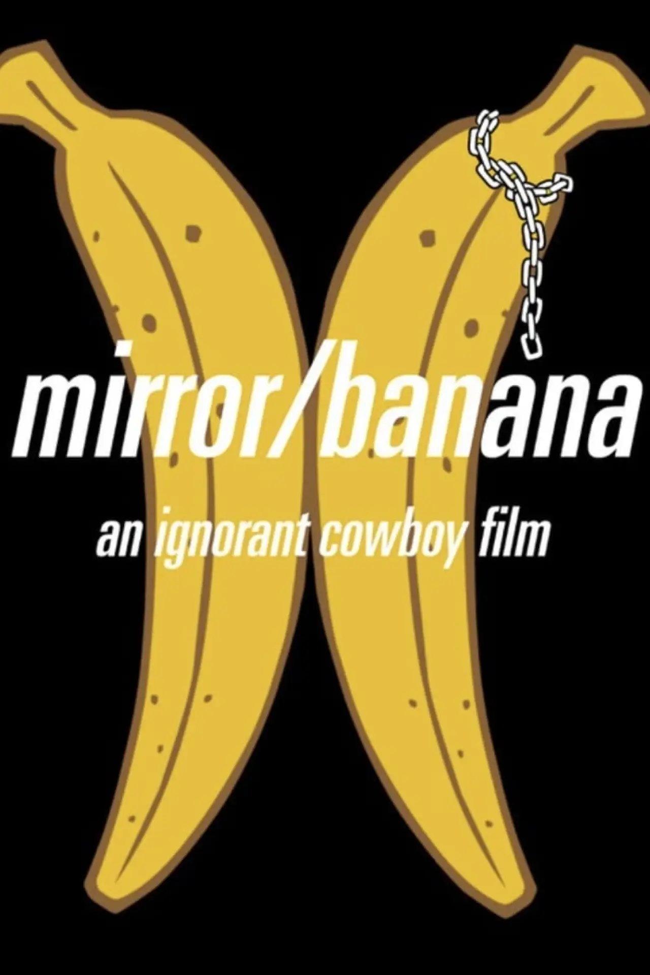 Plakat filmowy "Mirror, banana"