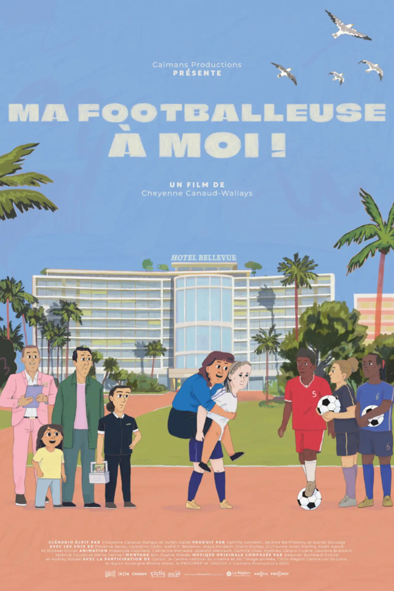 Plakat filmowy "Ma footballeuse à moi"