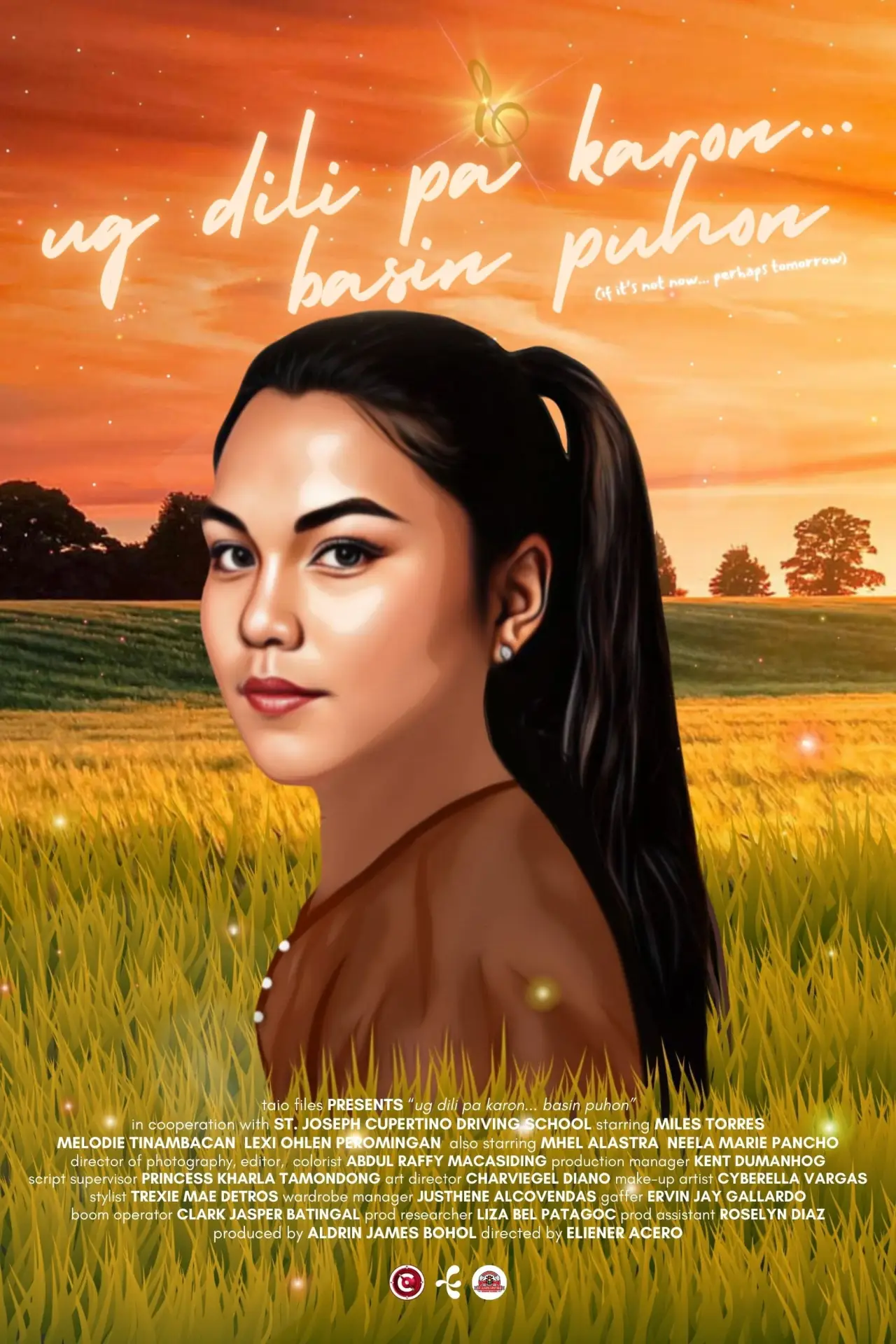Plakat filmowy "ug dili pa karon… basin puhon"