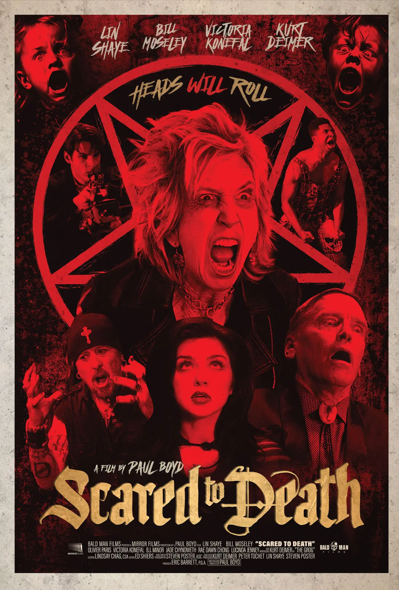 Plakat filmowy "Scared to Death"