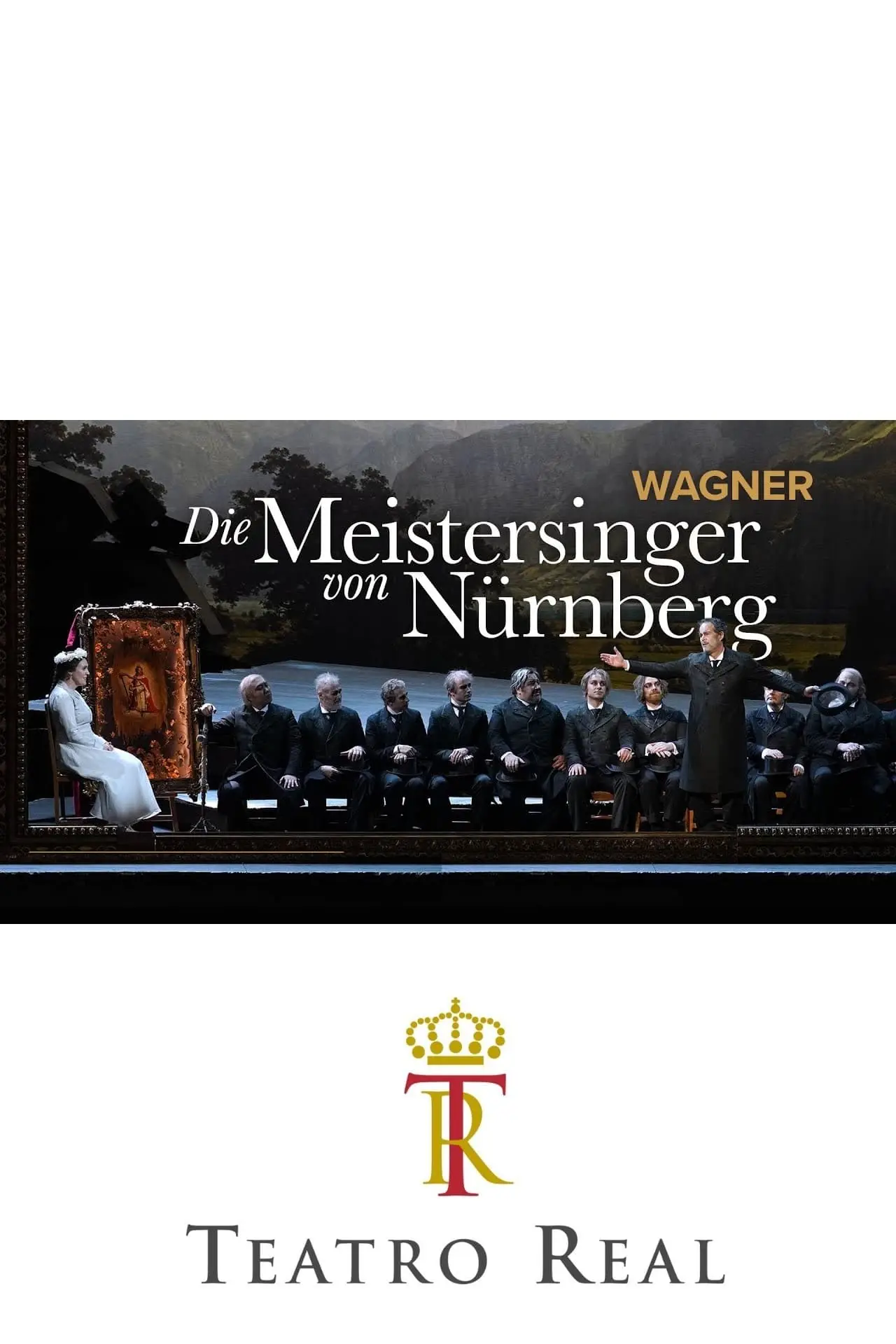Plakat filmowy "Die Meistersinger von Nürnberg - Teatro Real"