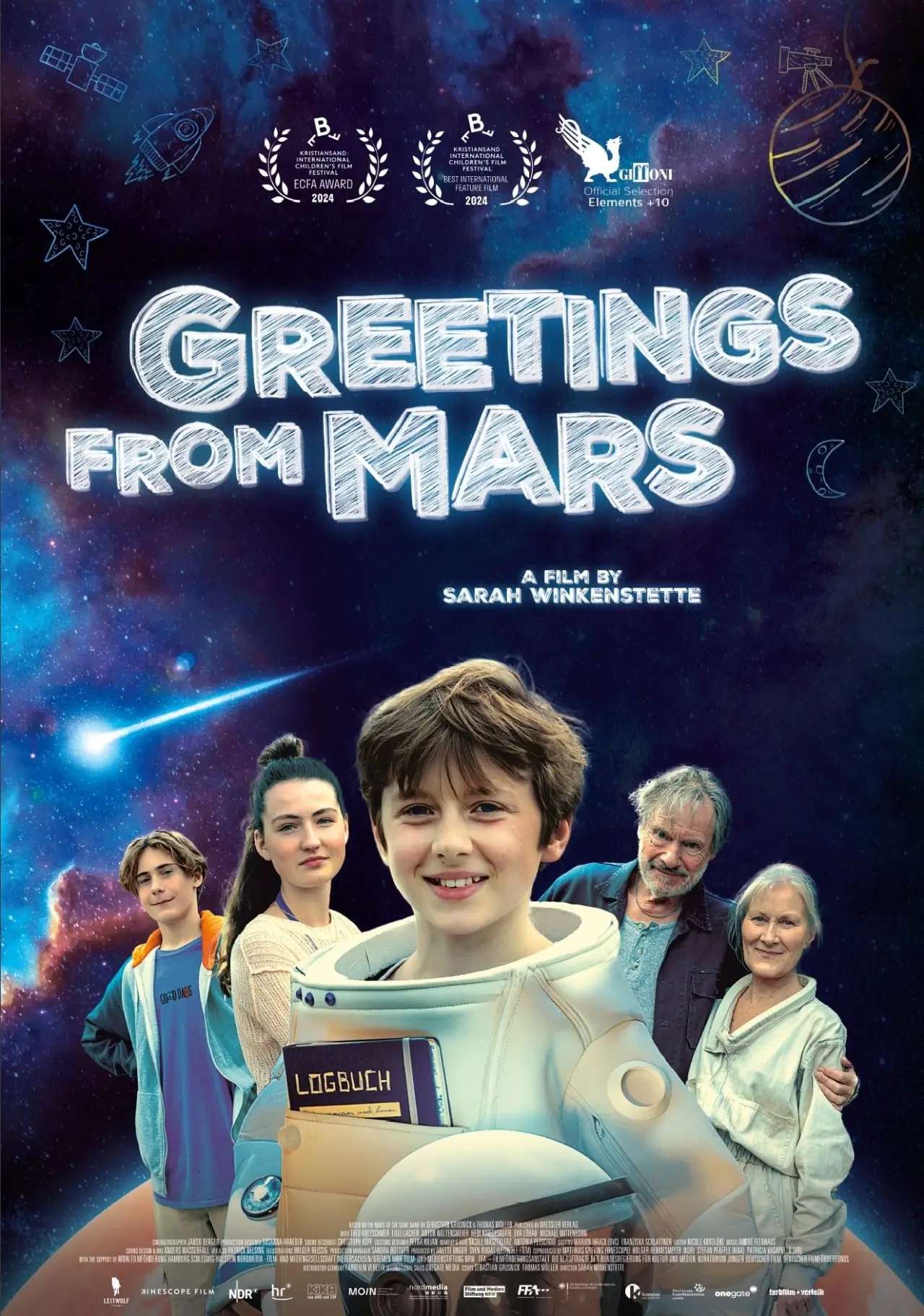 Plakat filmowy "Pozdrowienia z Marsa"