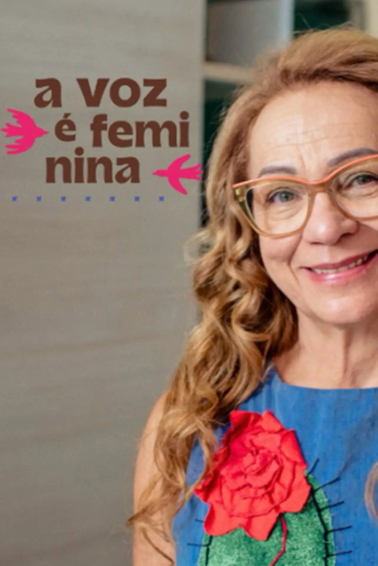 Plakat filmowy "A Voz é Feminina"