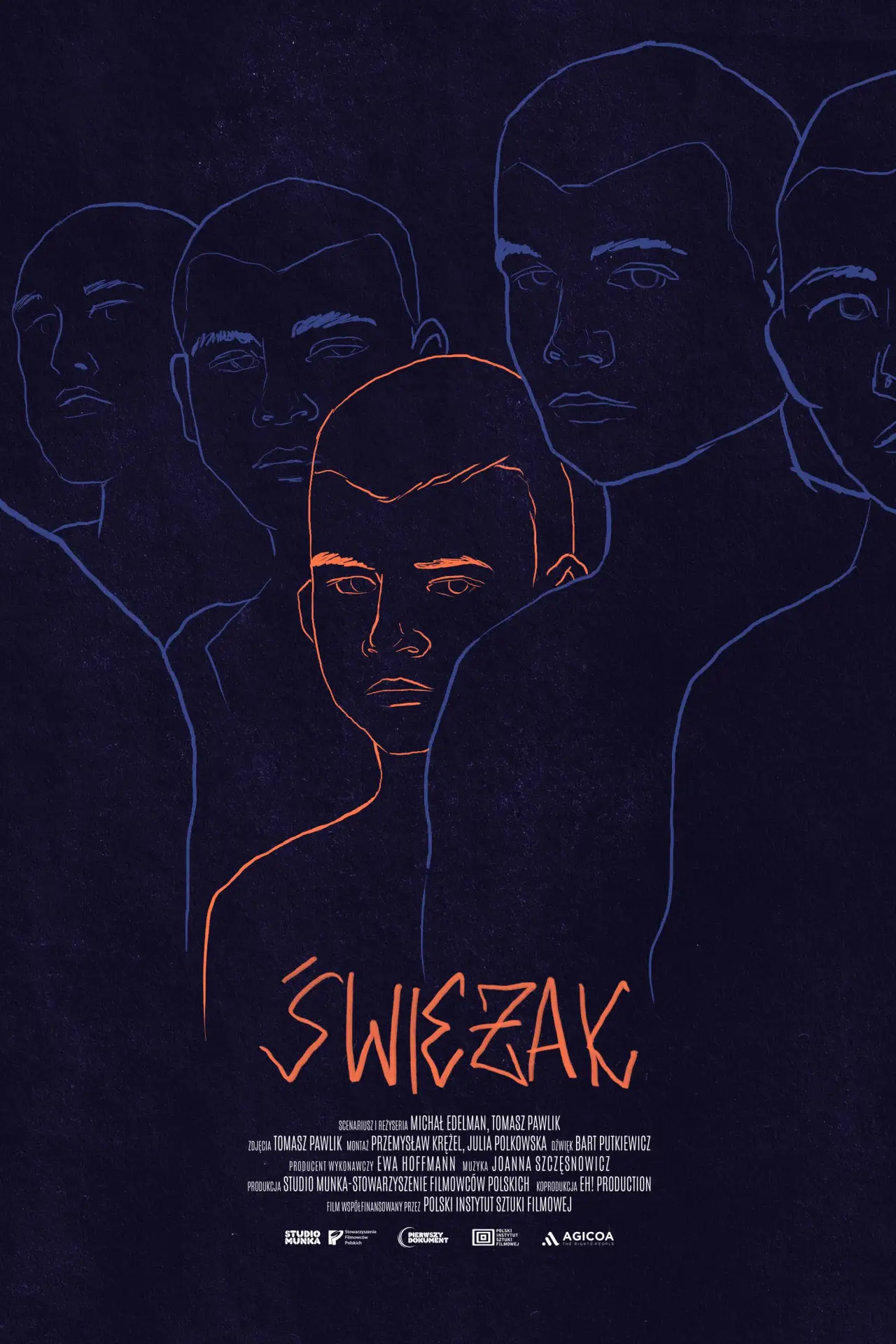 Plakat filmowy "Świeżak"