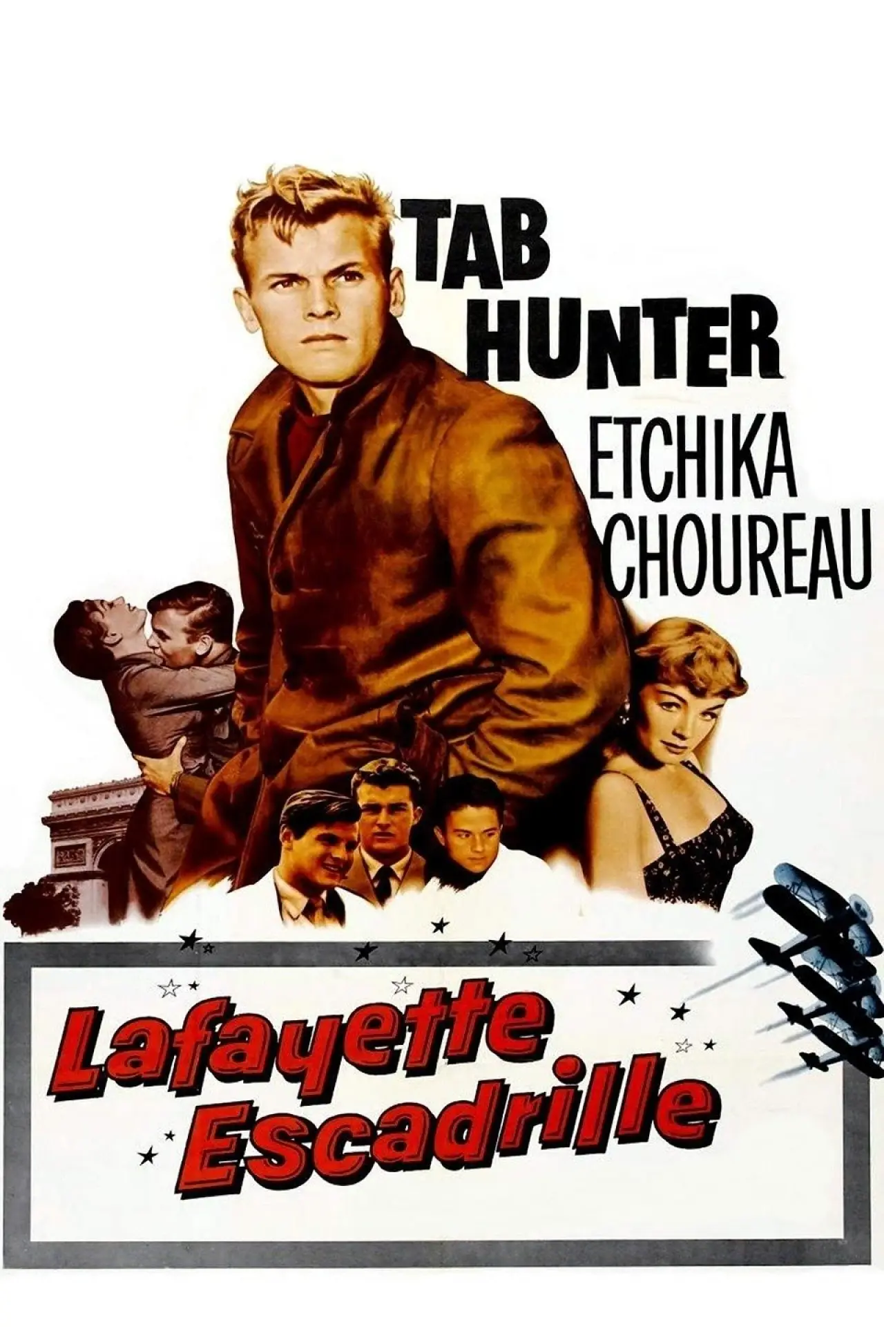 Plakat filmowy "Lafayette Escadrille"