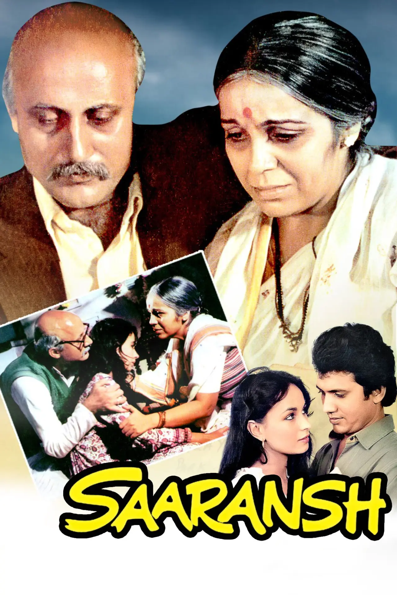Plakat filmowy "Saaransh"