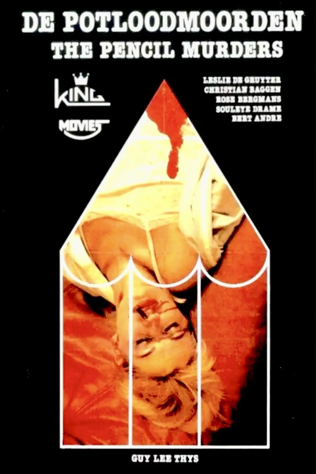 Plakat filmowy "De potloodmoorden"