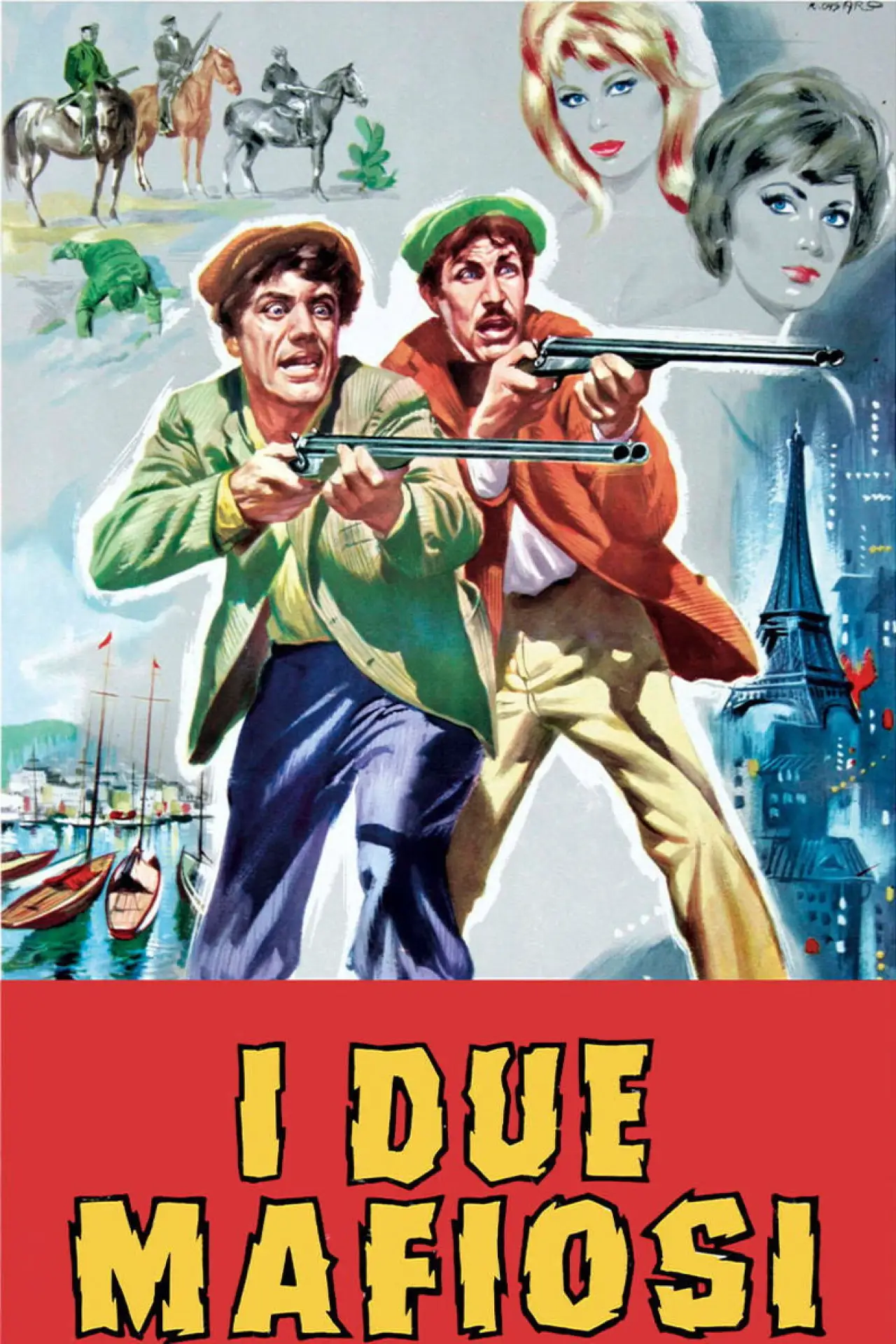 Plakat filmowy "I due mafiosi"