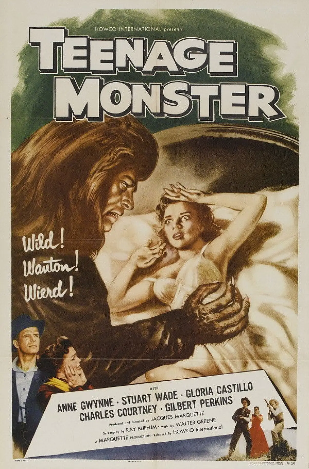 Plakat filmowy "Teenage Monster"
