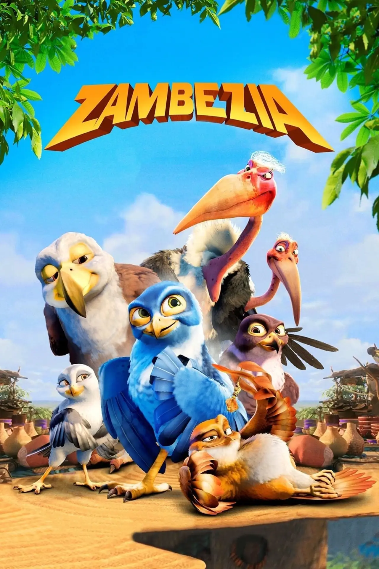 Plakat filmowy "Zambezia"
