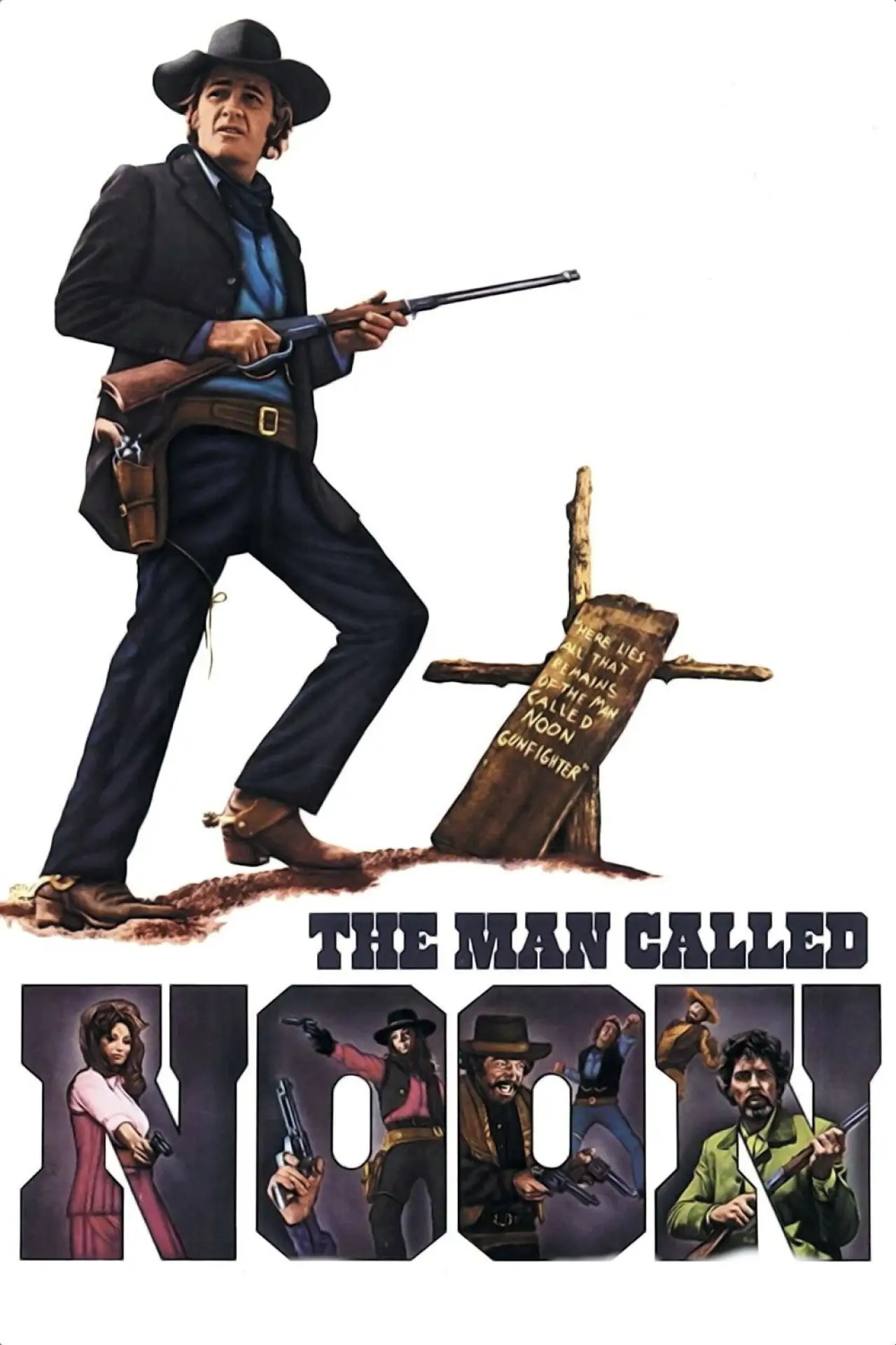Plakat filmowy "Człowiek zwany Noon"