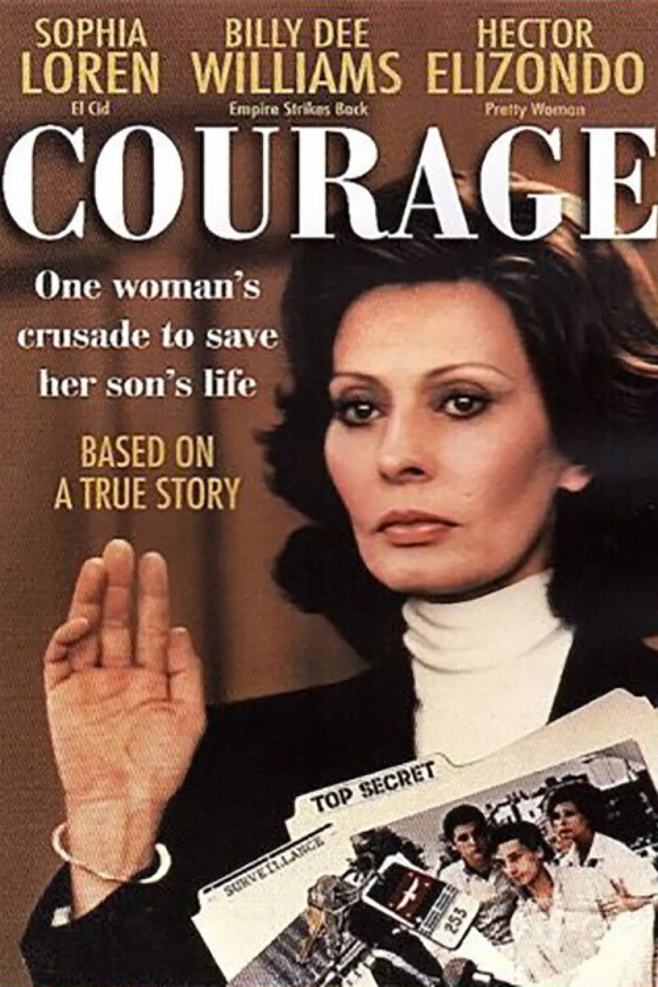 Plakat filmowy "Courage"