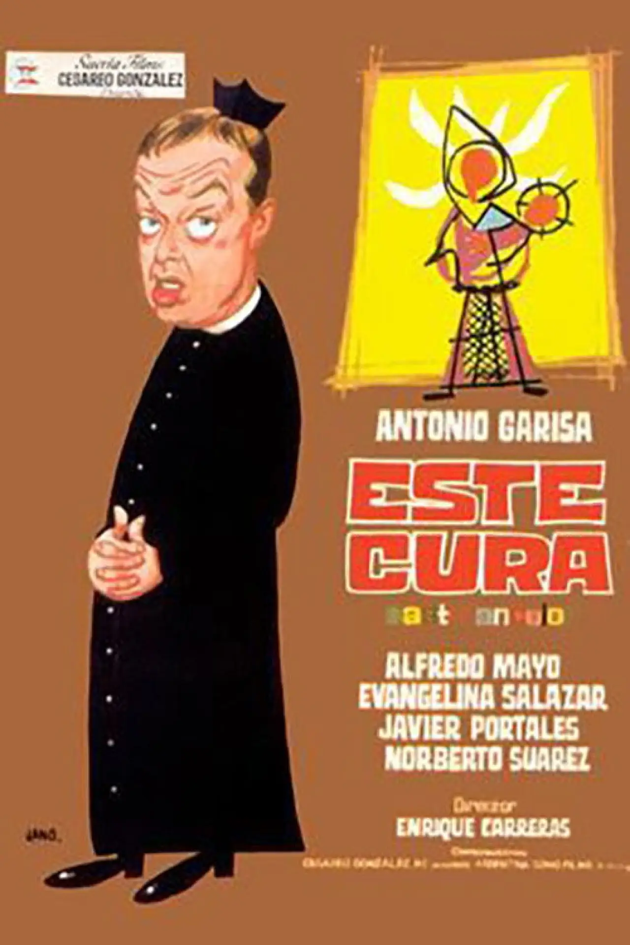 Plakat filmowy "Este cura"