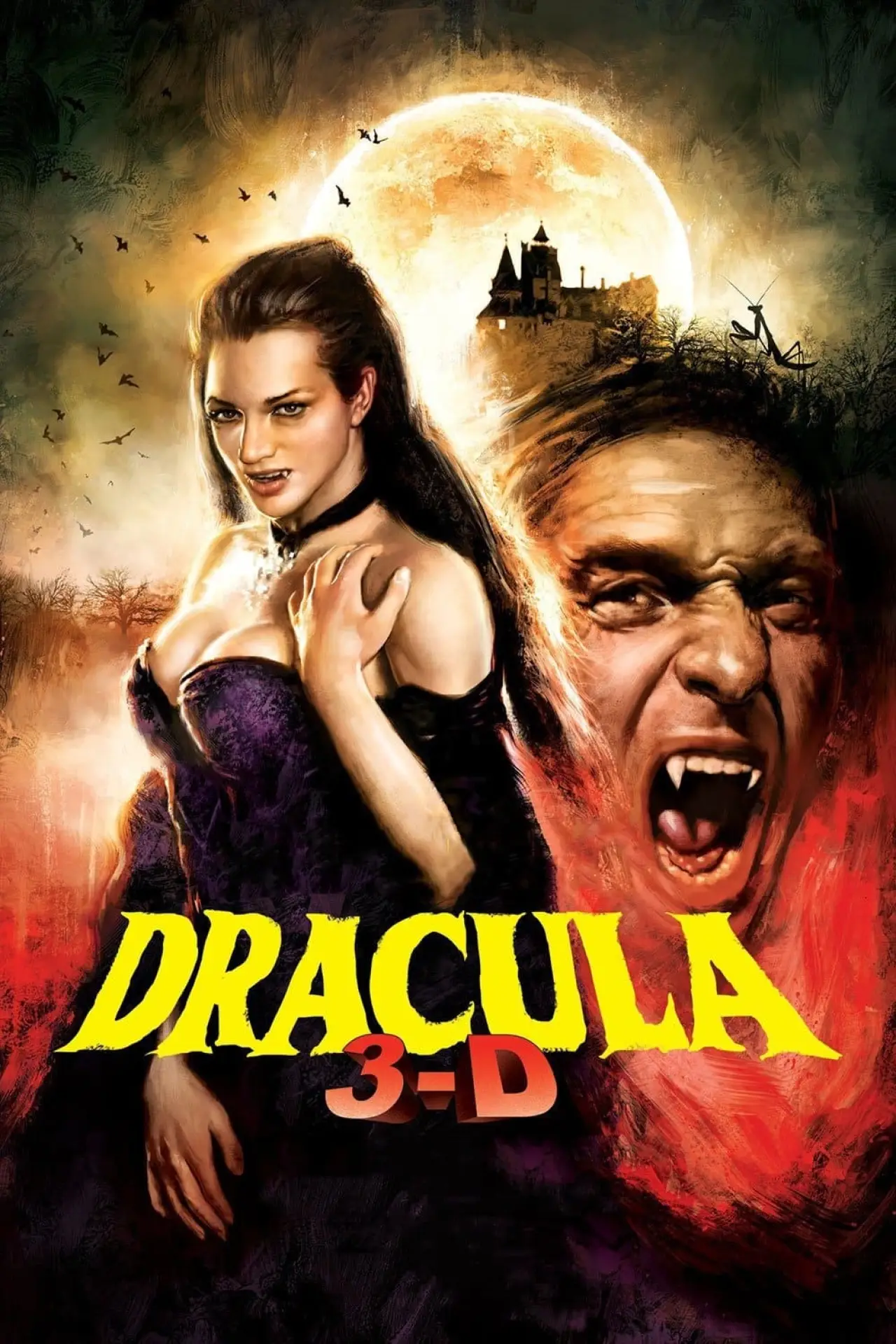 Plakat filmowy "Dracula 3D"