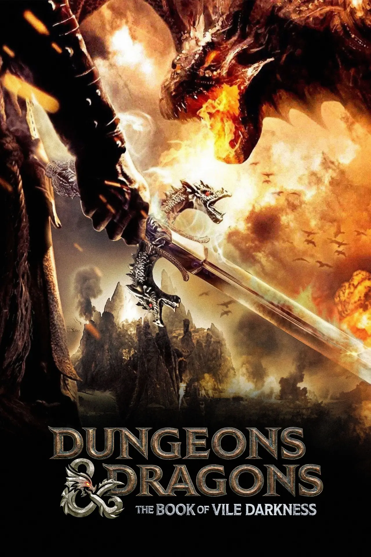 Plakat filmowy "Lochy i smoki. Księga Plugawego Mroku"