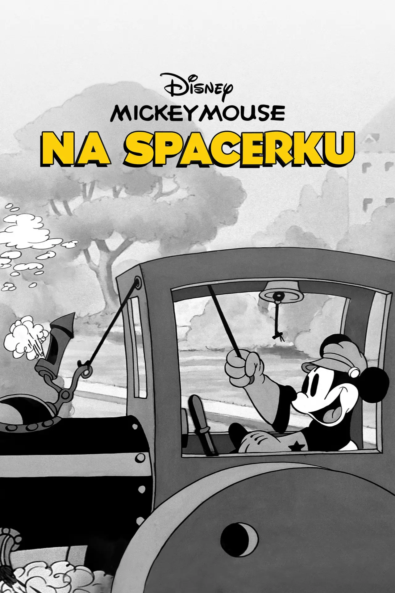 Plakat filmowy "Na spacerku"