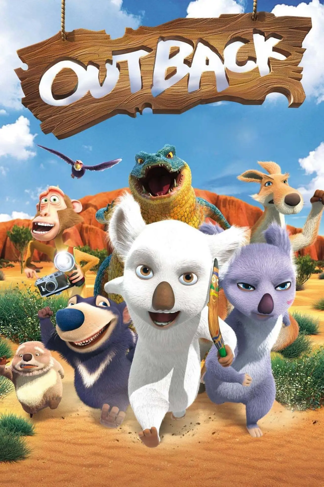Plakat filmowy "Koala Kid: Nieustraszony Miś"