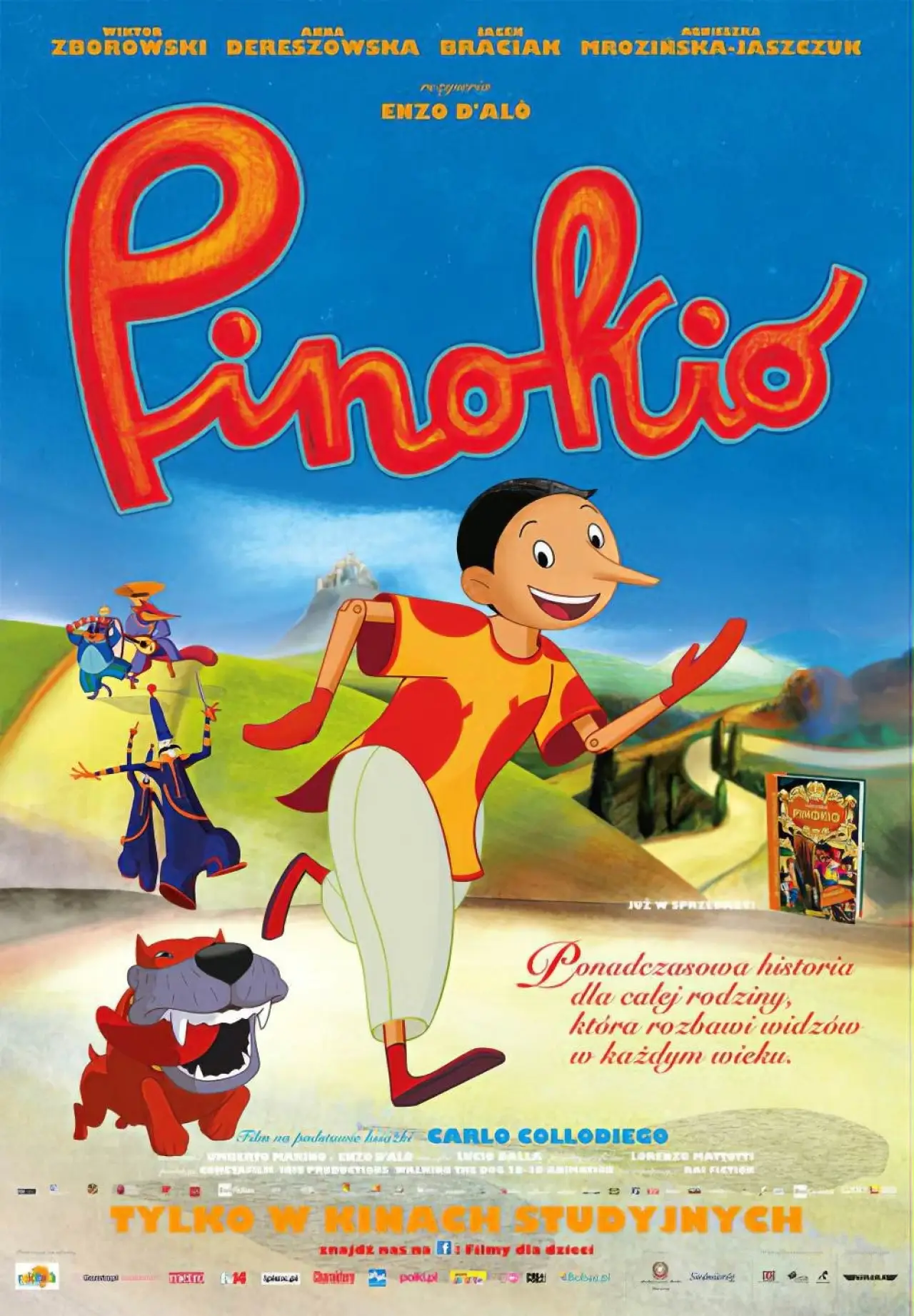 Plakat filmowy "Pinokio"