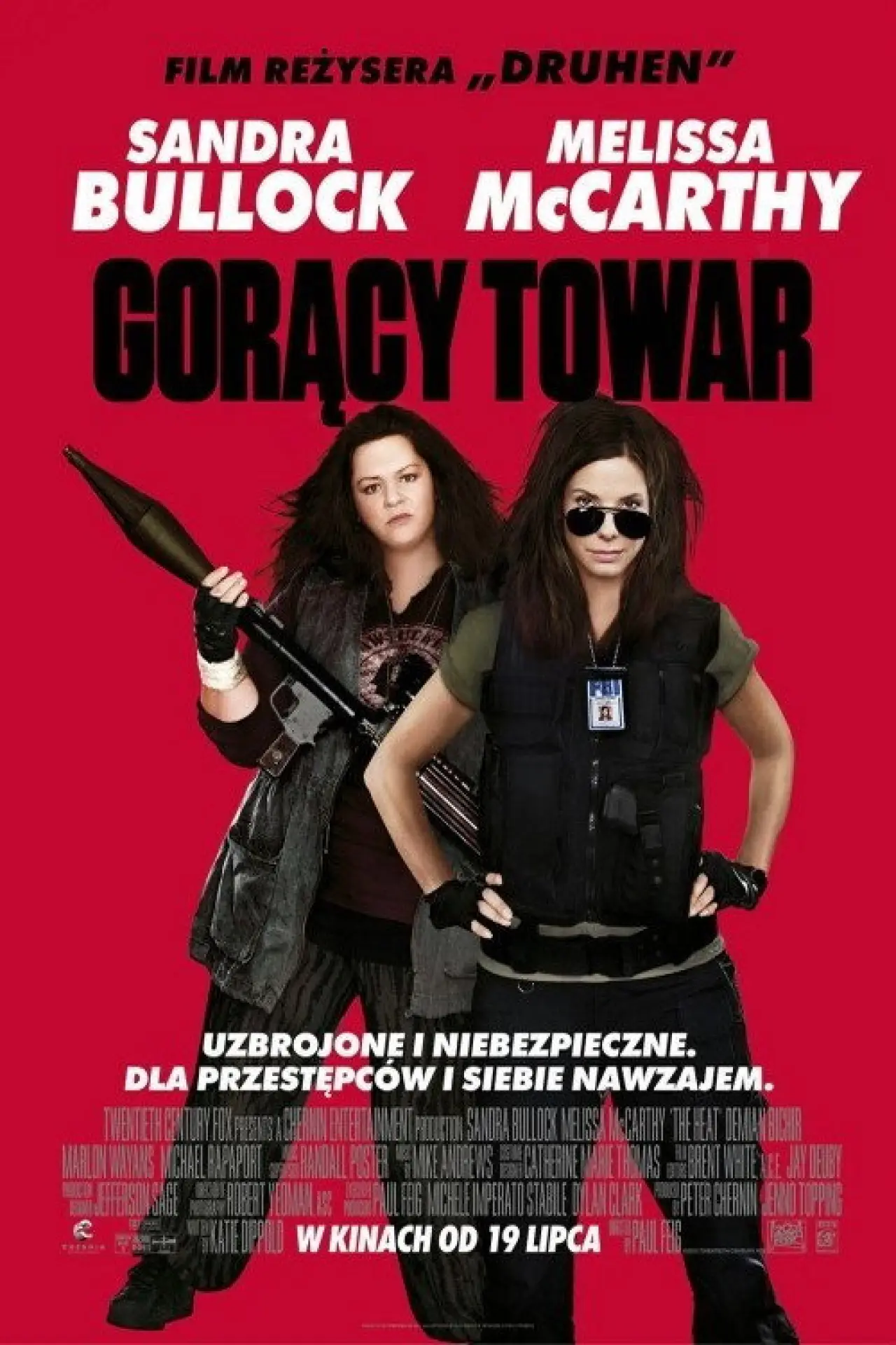 Plakat filmowy "Gorący towar"