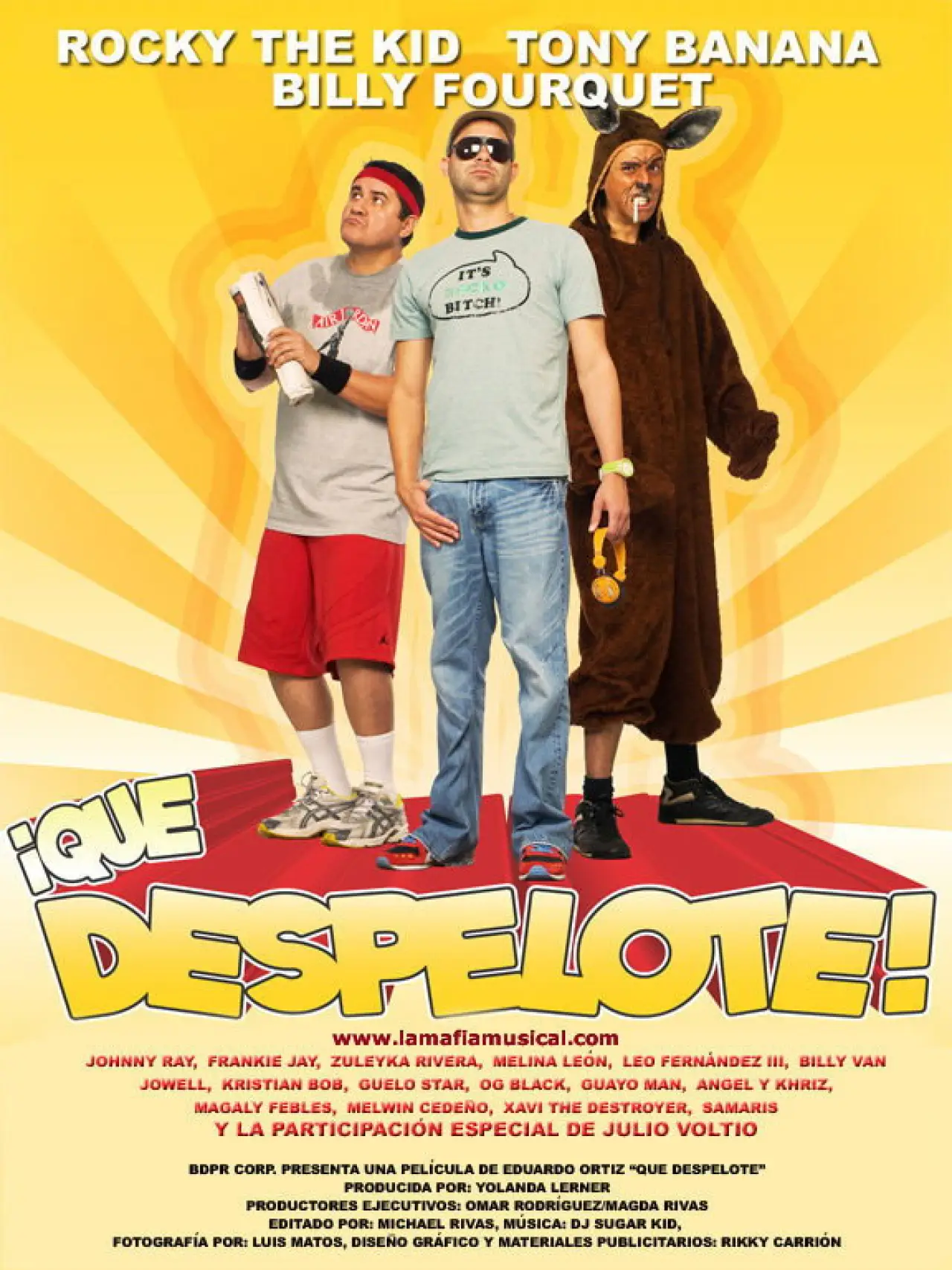 Plakat filmowy "¡Qué Despelote! La Película"