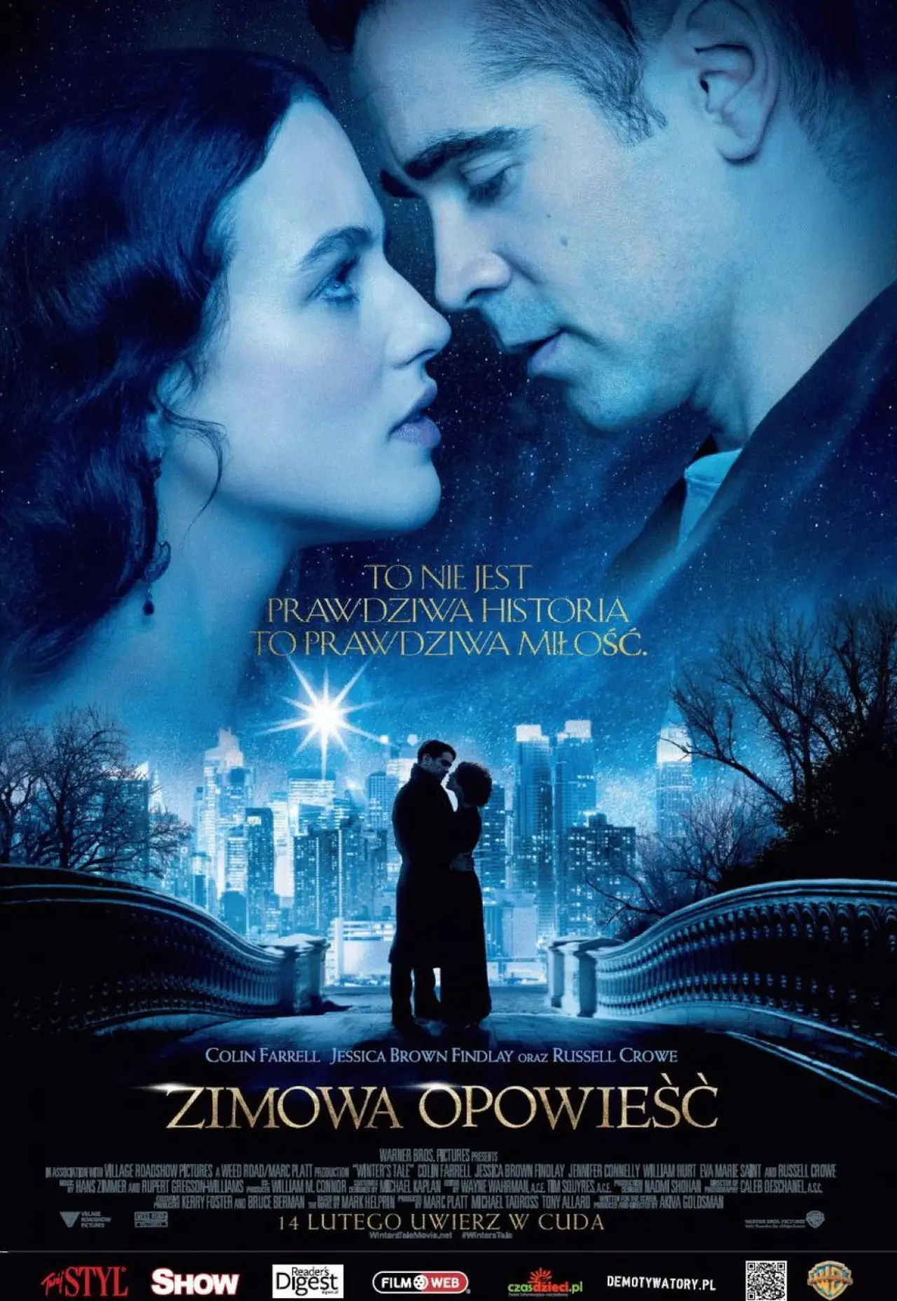 Plakat filmowy "Zimowa opowieść"