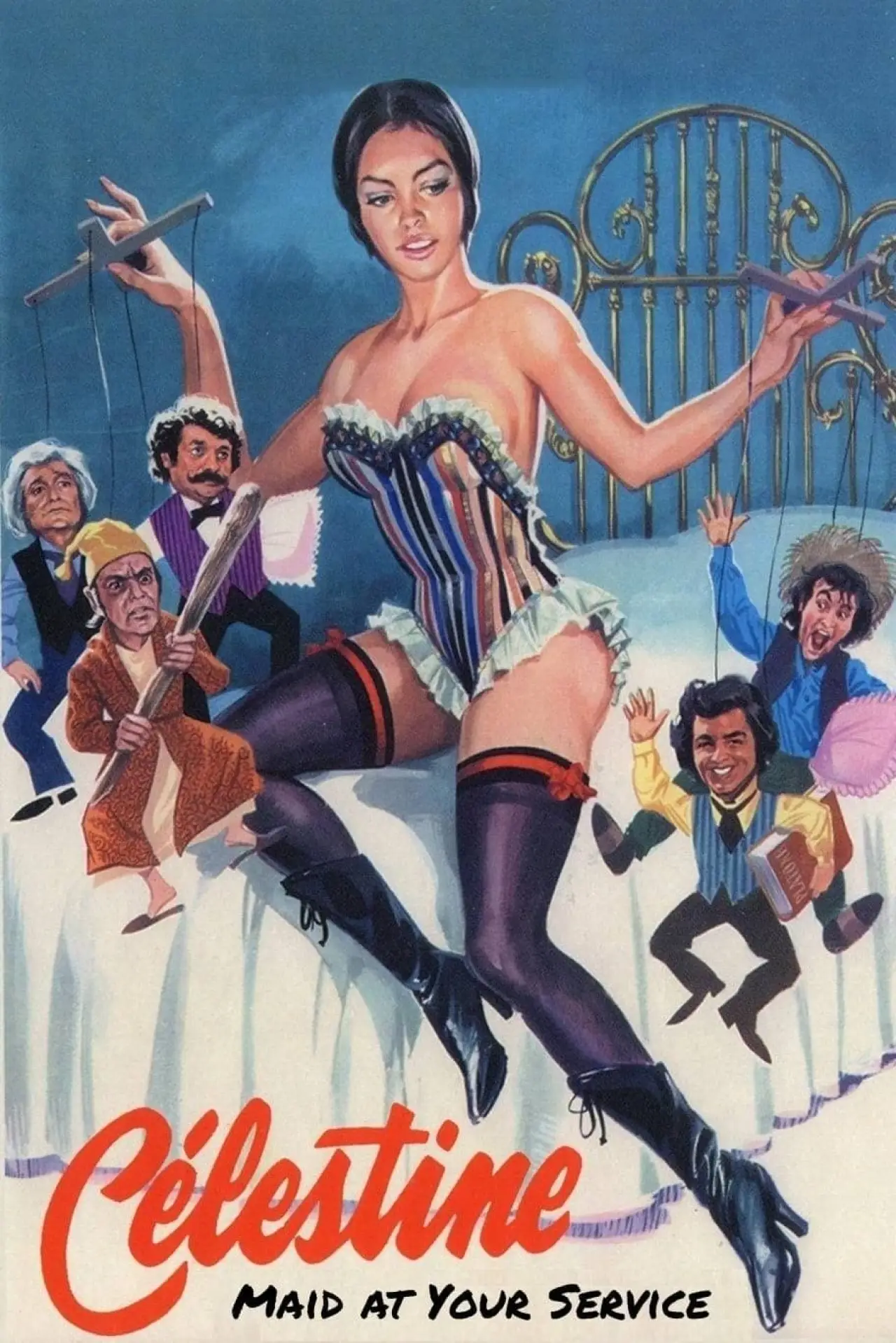 Plakat filmowy "Celestyna, służąca do wszystkiego"