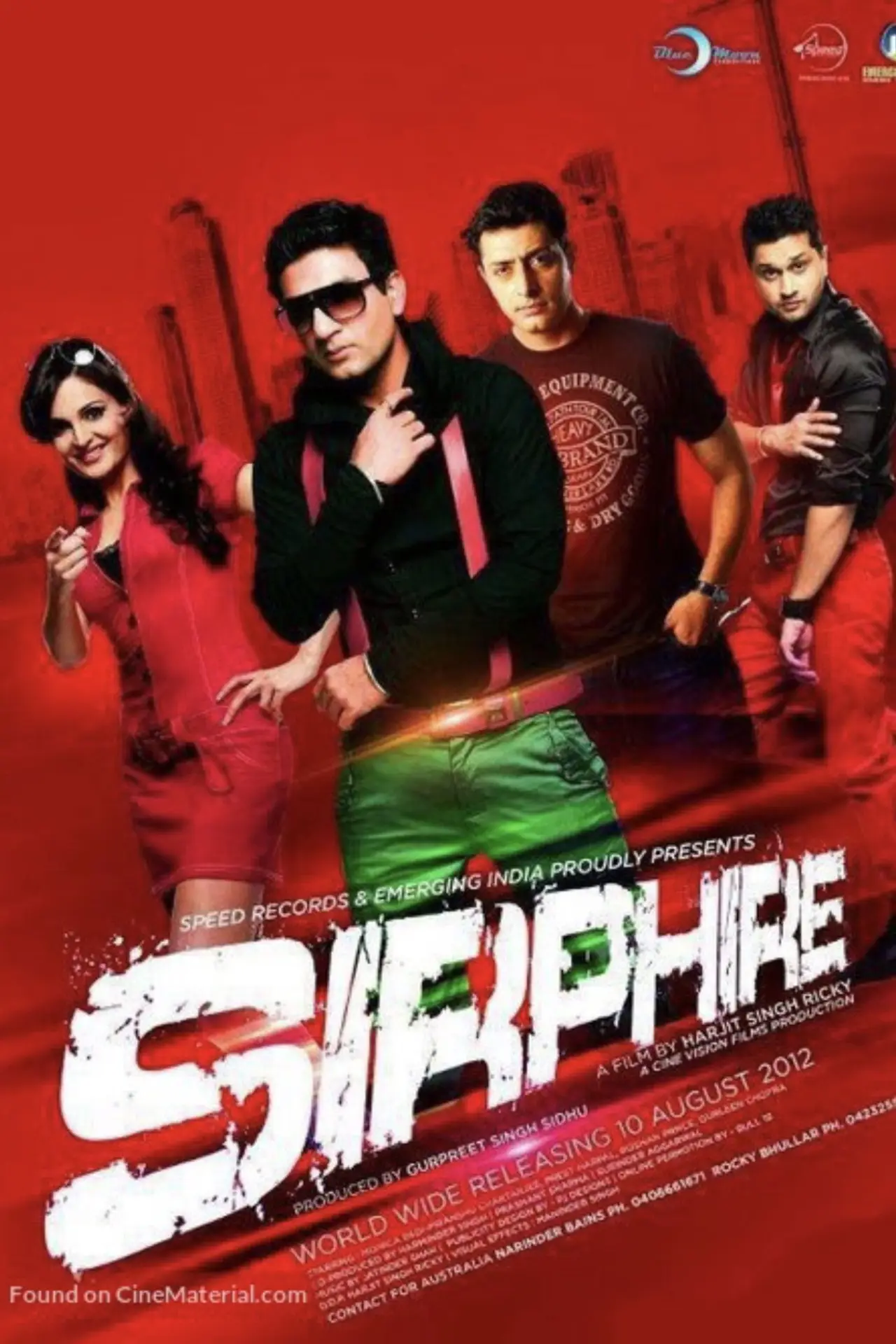 Plakat filmowy "Sirphire"