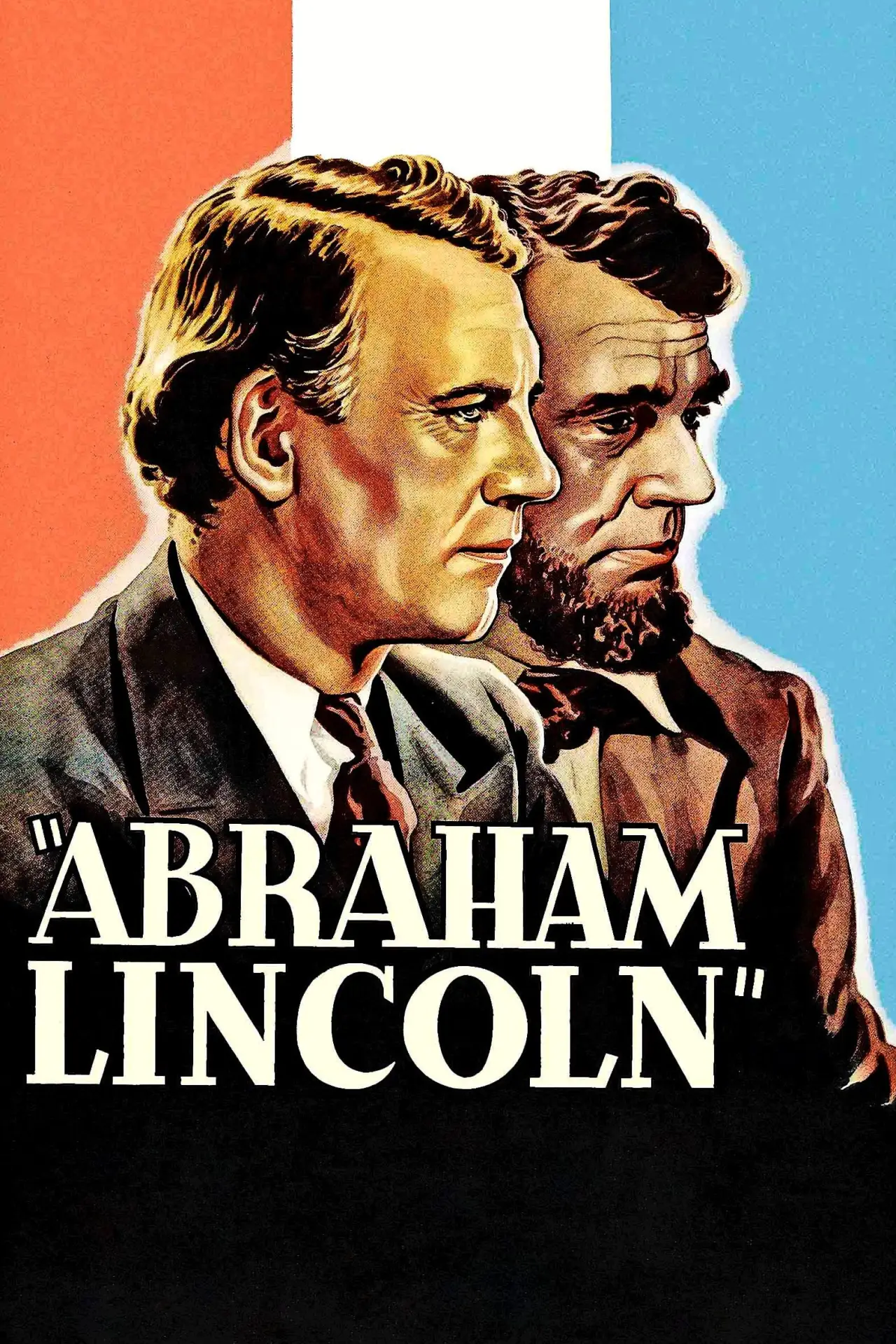 Plakat filmowy "Abraham Lincoln"