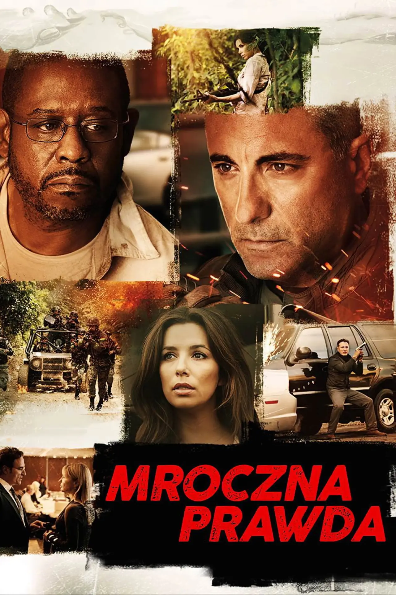 Plakat filmowy "Mroczna prawda"