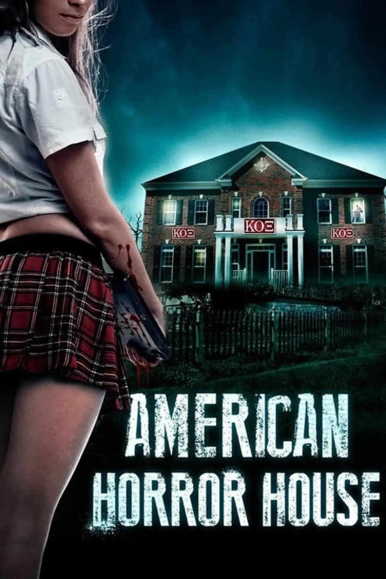 Plakat filmowy "American Horror House"