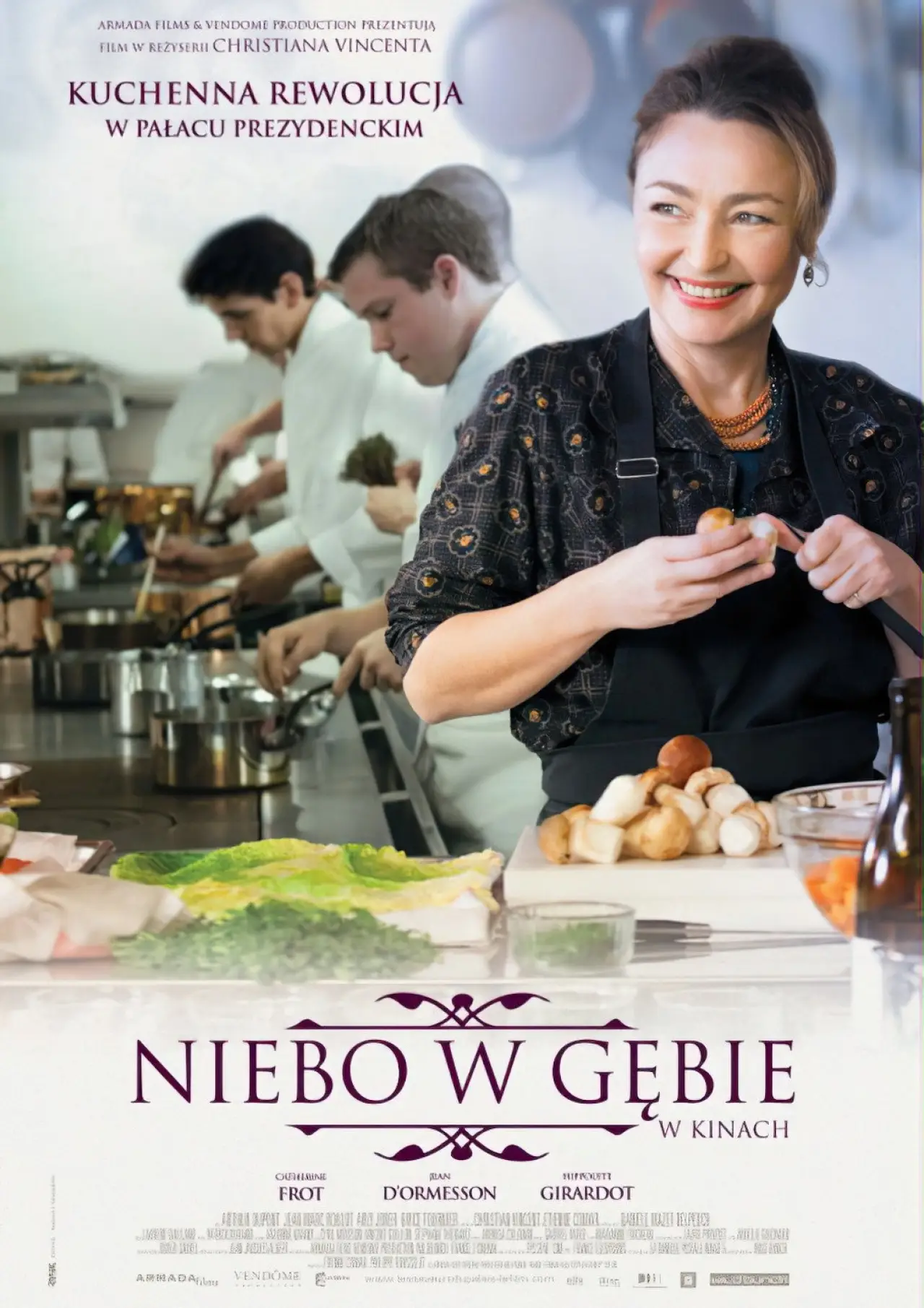 Plakat filmowy "Niebo w gębie"