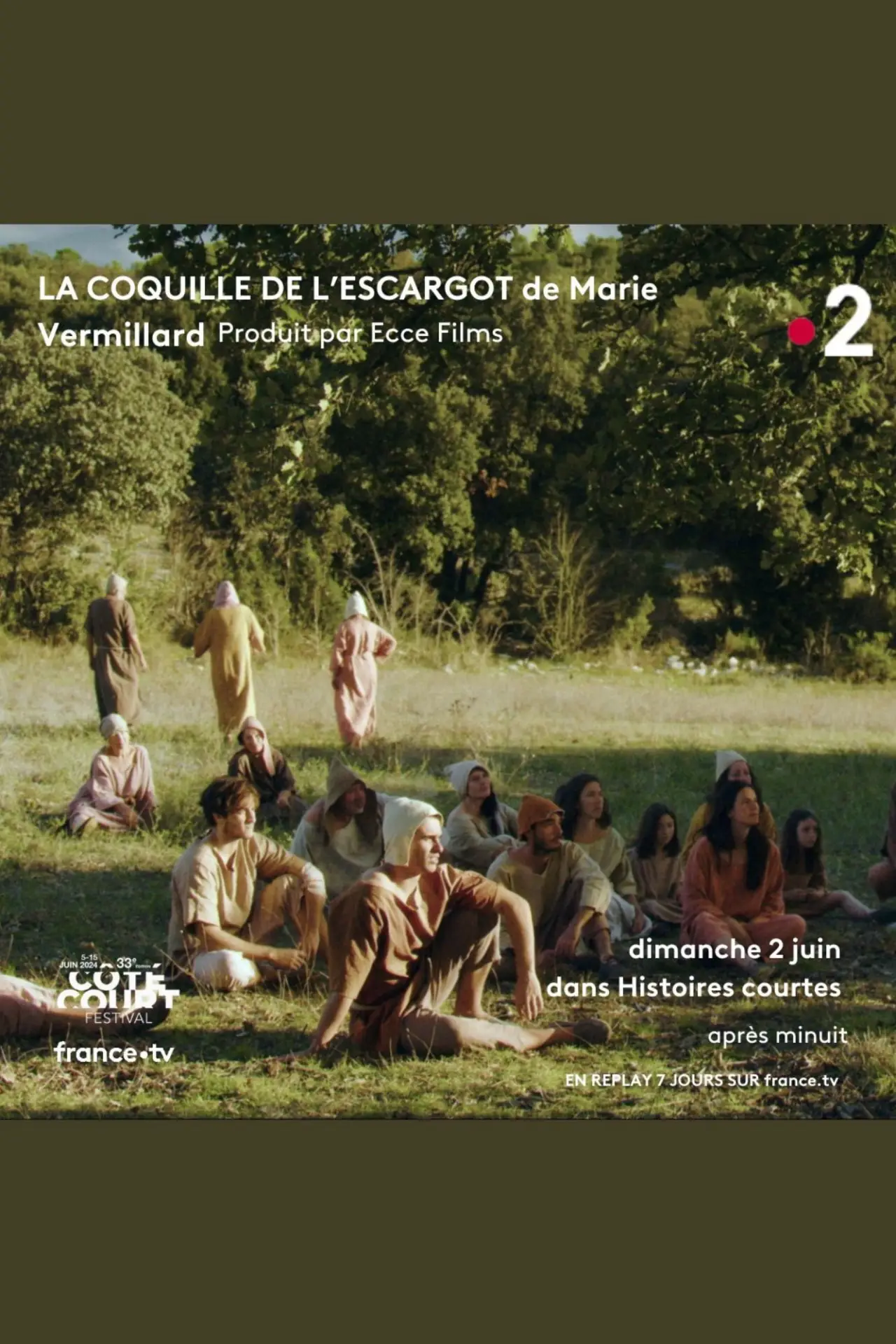 Plakat filmowy "La coquille de l