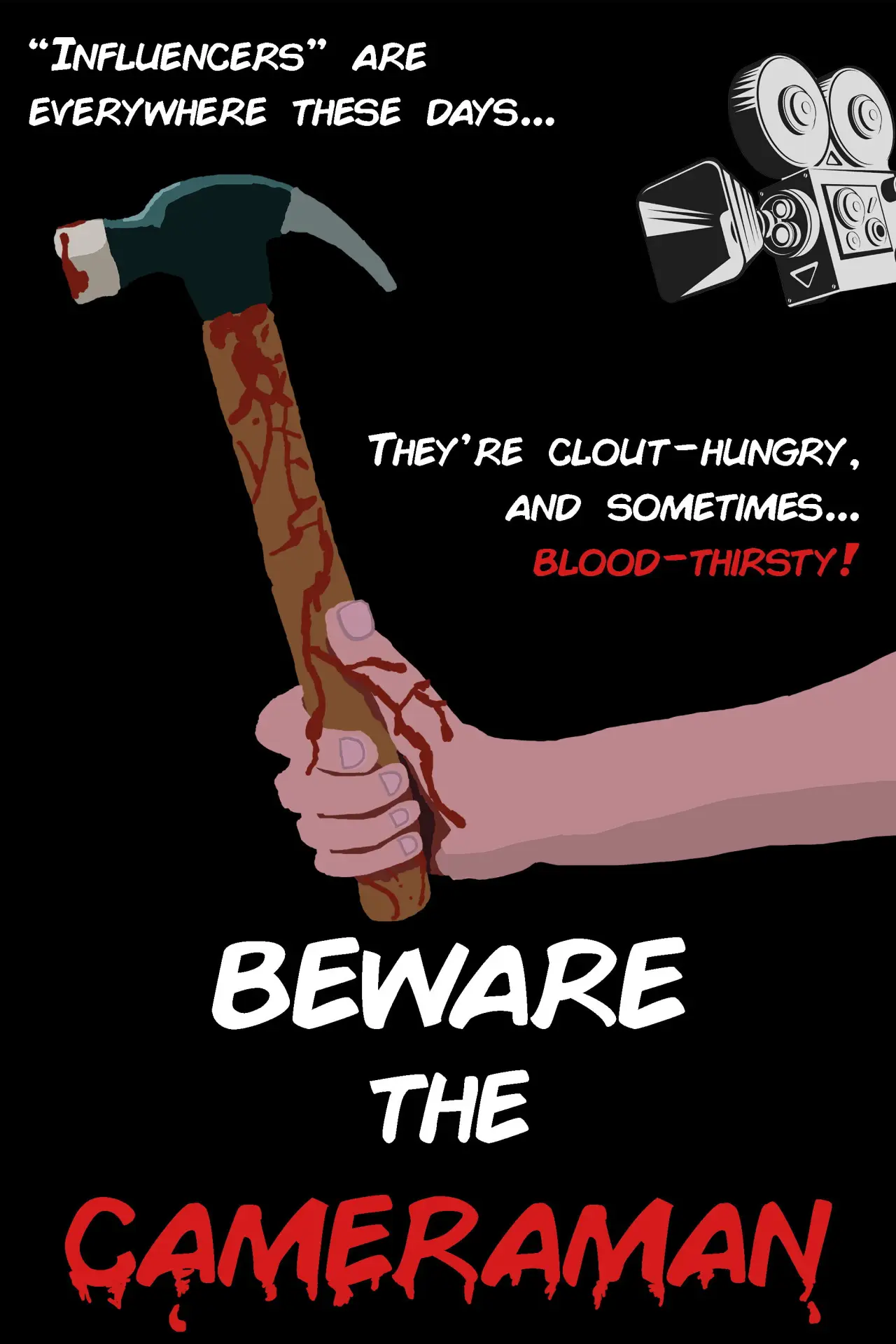 Plakat filmowy "Beware The Cameraman"