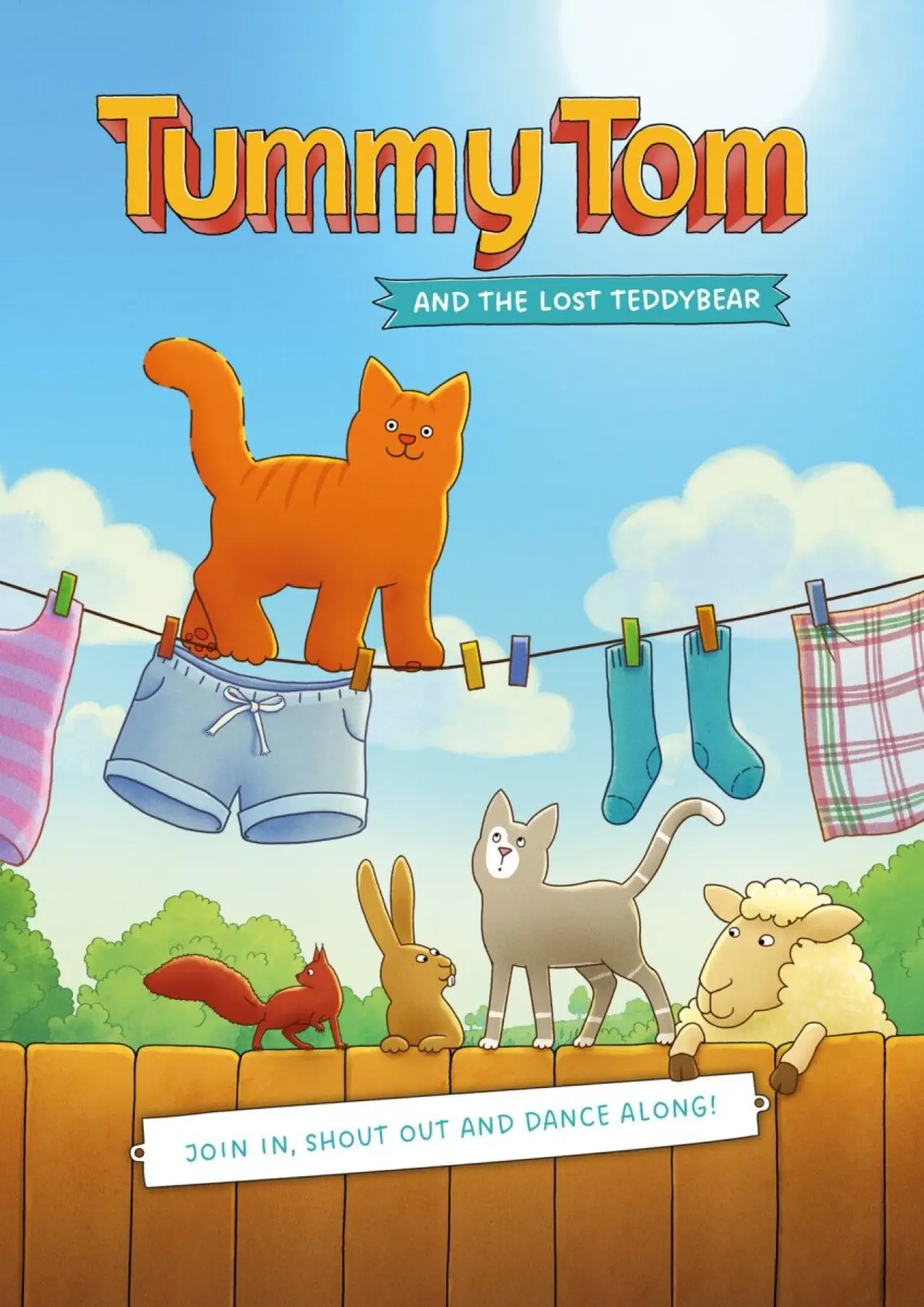 Plakat filmowy "Dikkie Dik en de verdwenen knuffel"