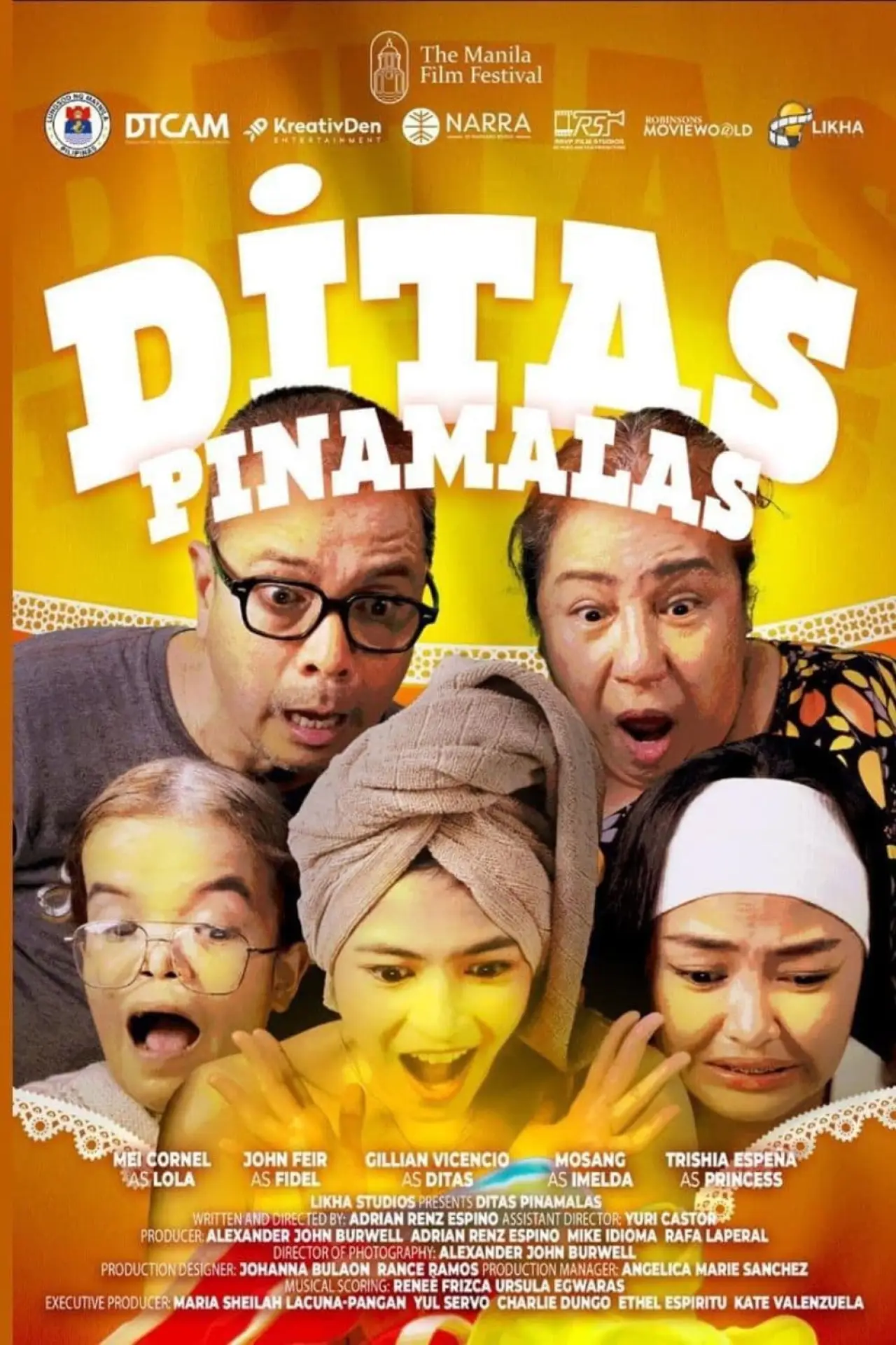 Plakat filmowy "DITAS PINAMALAS"
