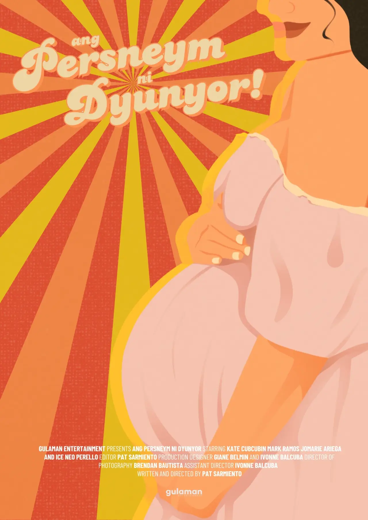 Plakat filmowy "Ang Persneym ni Dyunyor"
