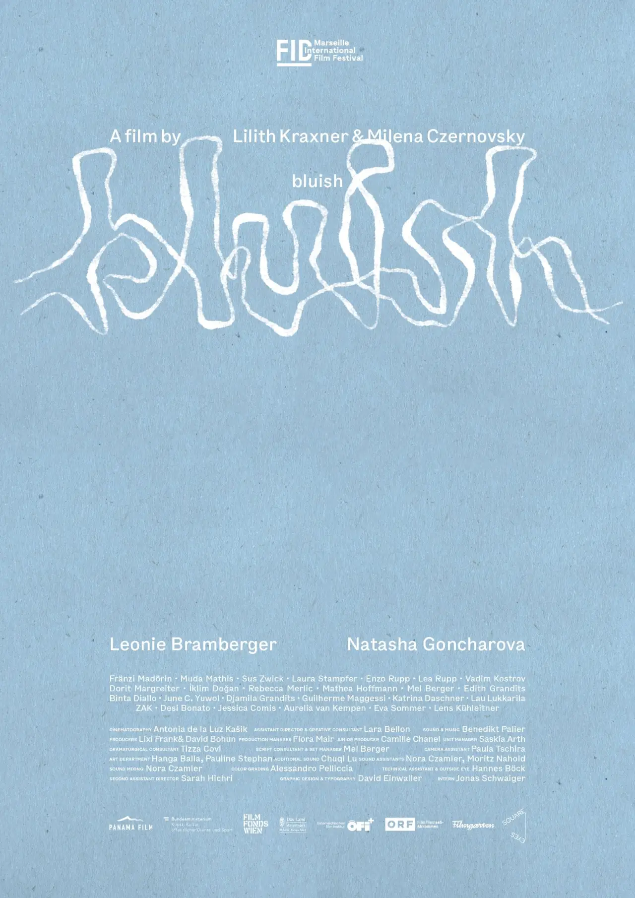 Plakat filmowy "bluish"