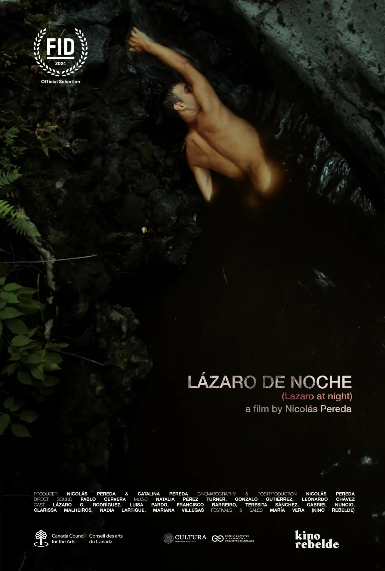 Plakat filmowy "Lázaro de noche"
