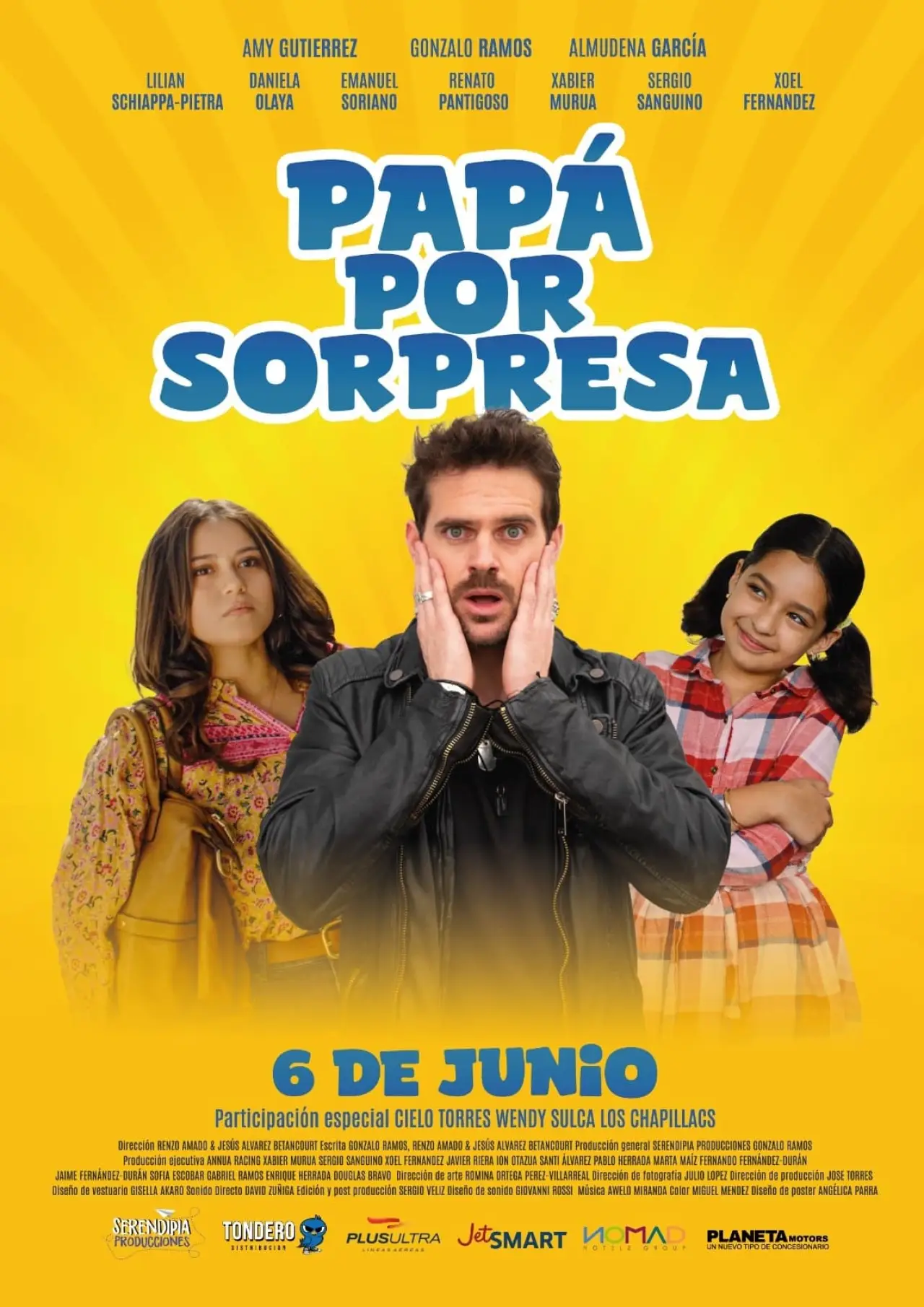 Plakat filmowy "Papá por sorpresa"